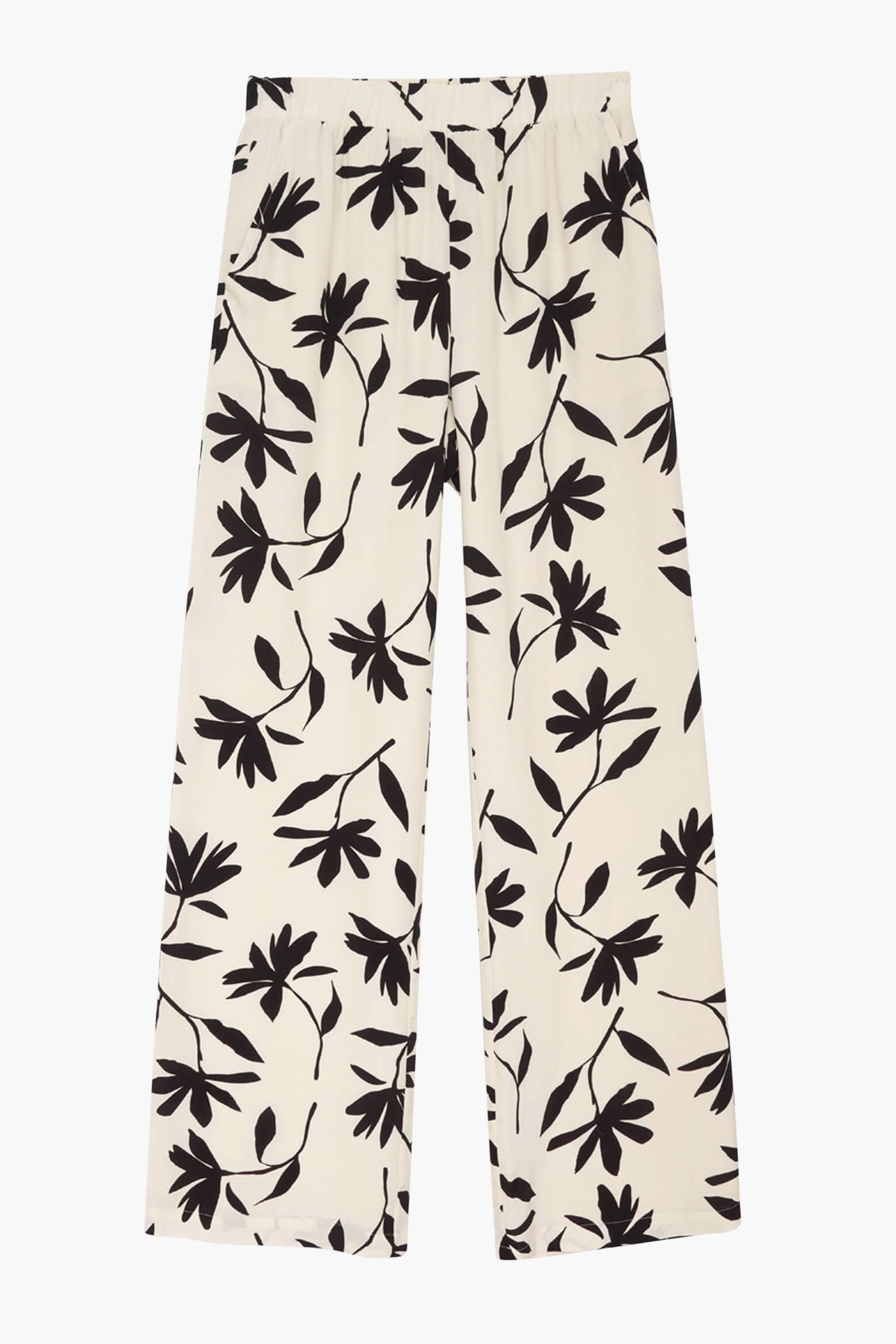 Anine Bing Owen Pant in Ivory Daisy available at TNT The New Trend Australia.