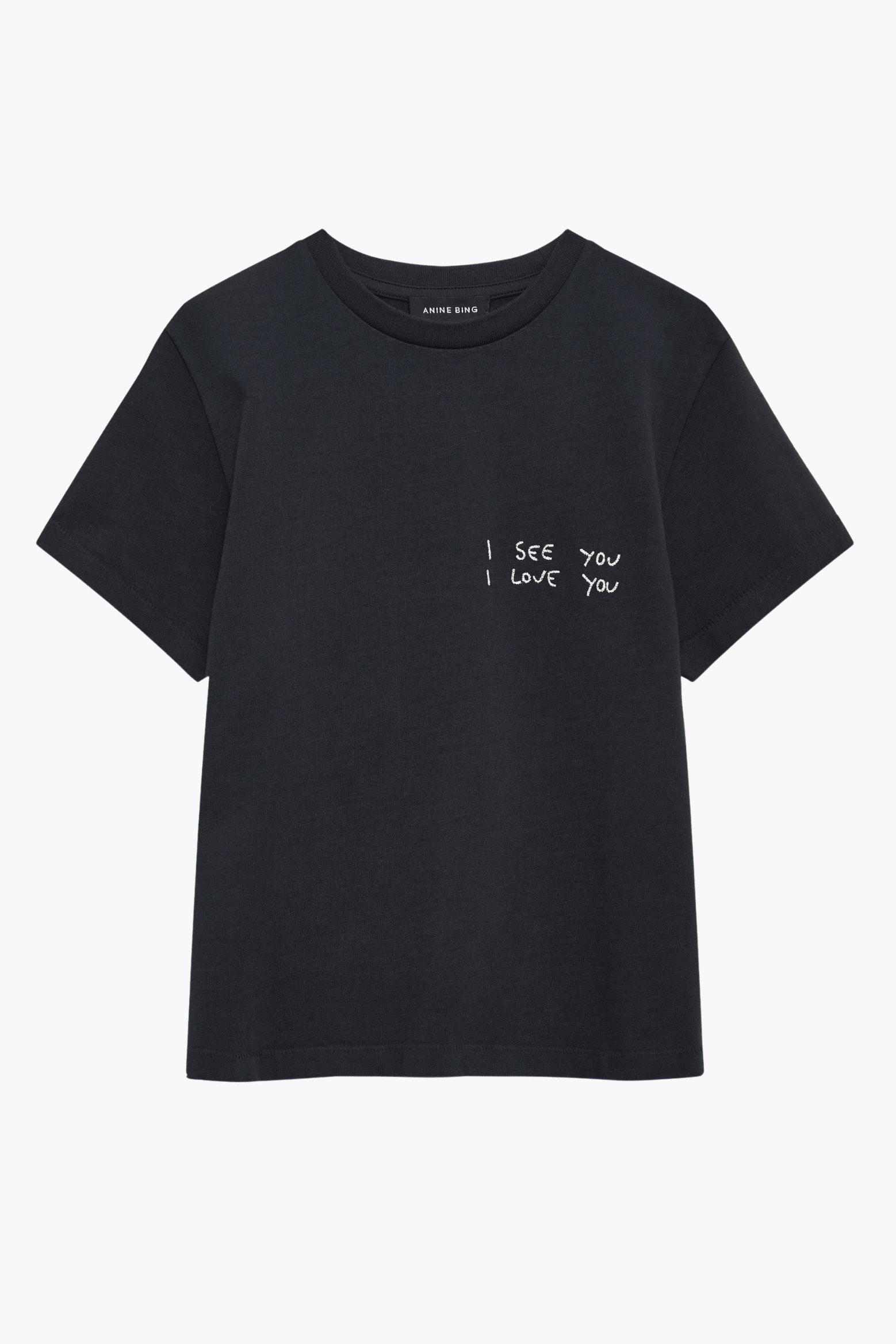 ANINE BING SHELLEY TEE I SEE YOU I LOVE YOU | THE NEW TREND