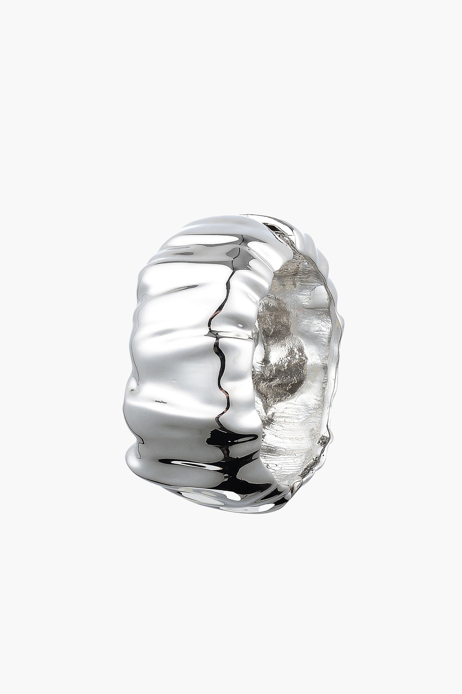 Anna Rossi Melted Bangle in Silver available at The New Trend Australia.