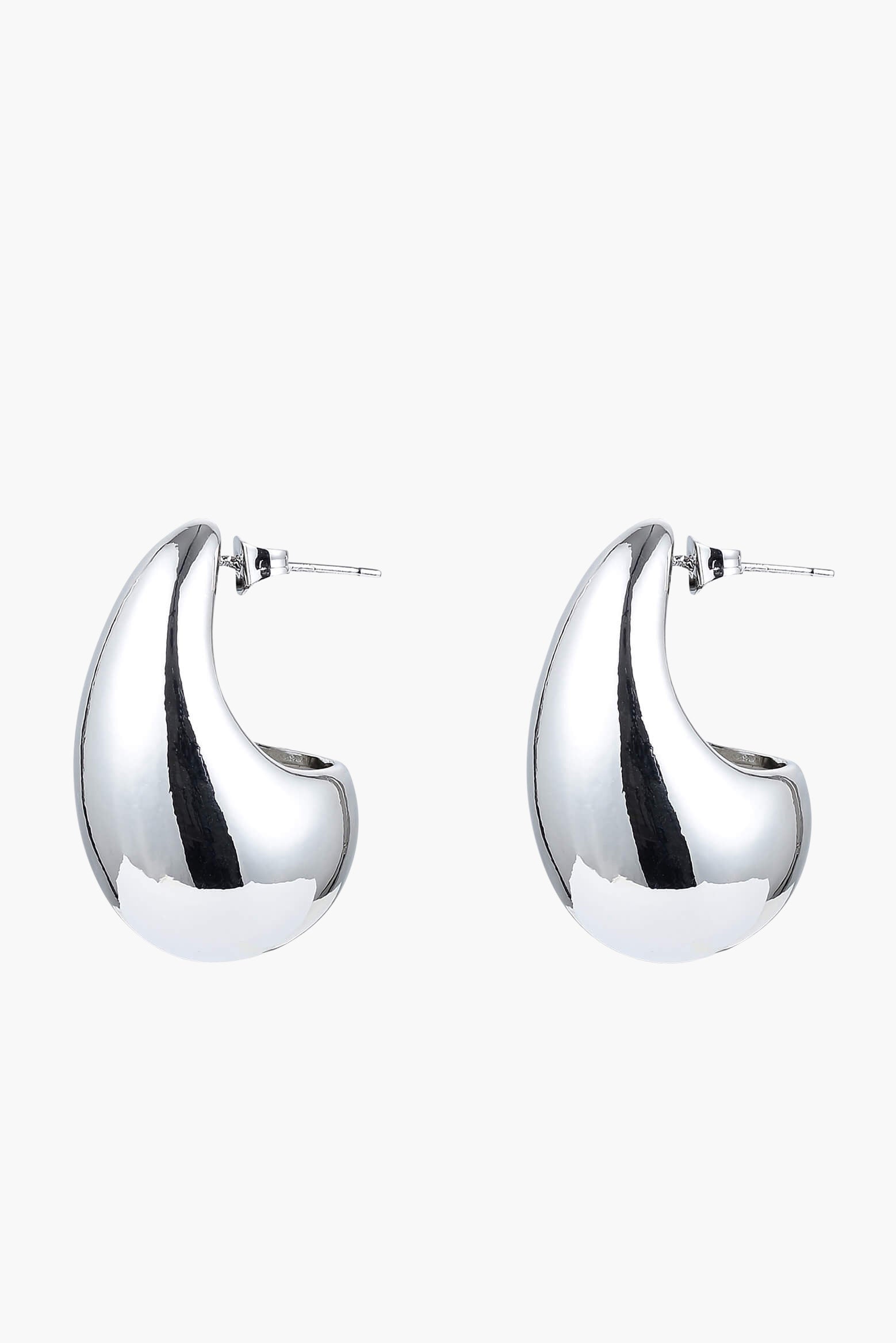 Metal 2025 teardrop earrings