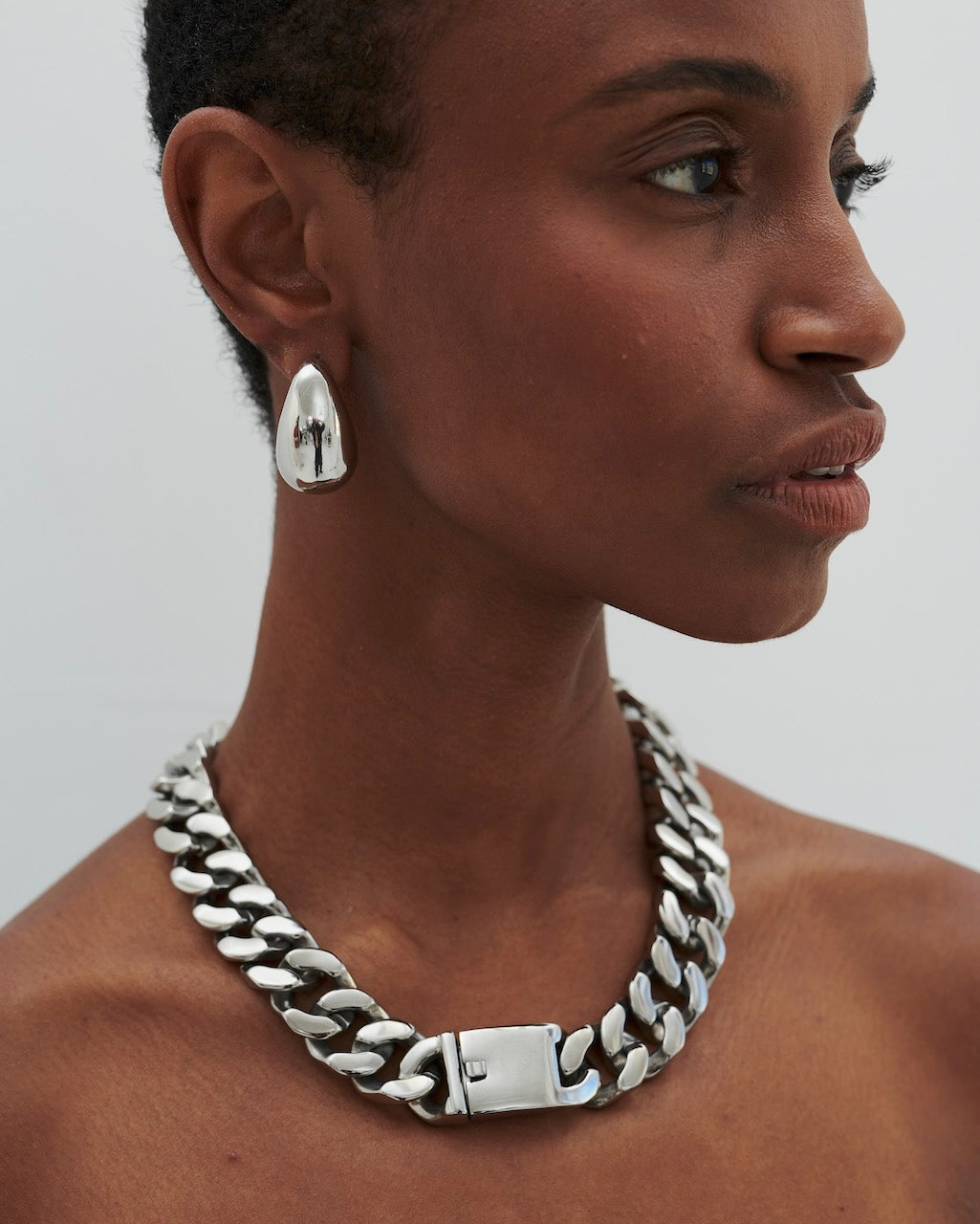 Anna Rossi Traffic Stopper Earring in Gunmetal available at TNT The New Trend Australia