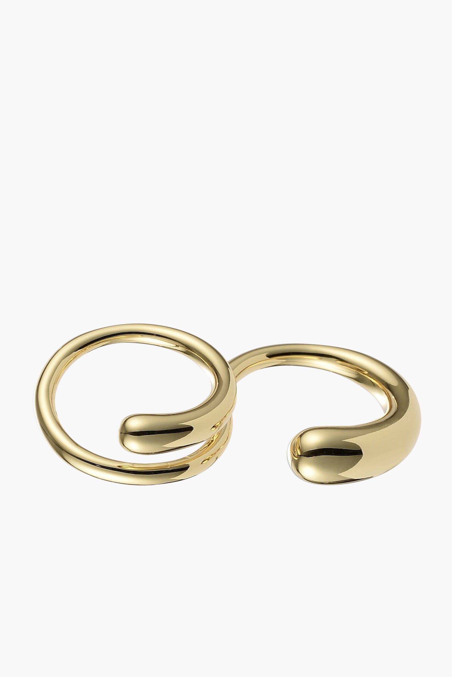 Anna Rossi Two Fold Ring in Gold available at TNT The New Trend Australia