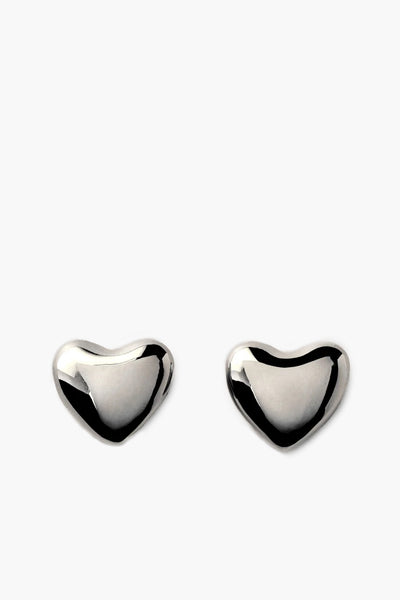 送関込【Annika Inez】Small Voluptuous Heart Earrings Annika Inez Voluptuous Heart Earrings - Small Gold – Soleil Blue