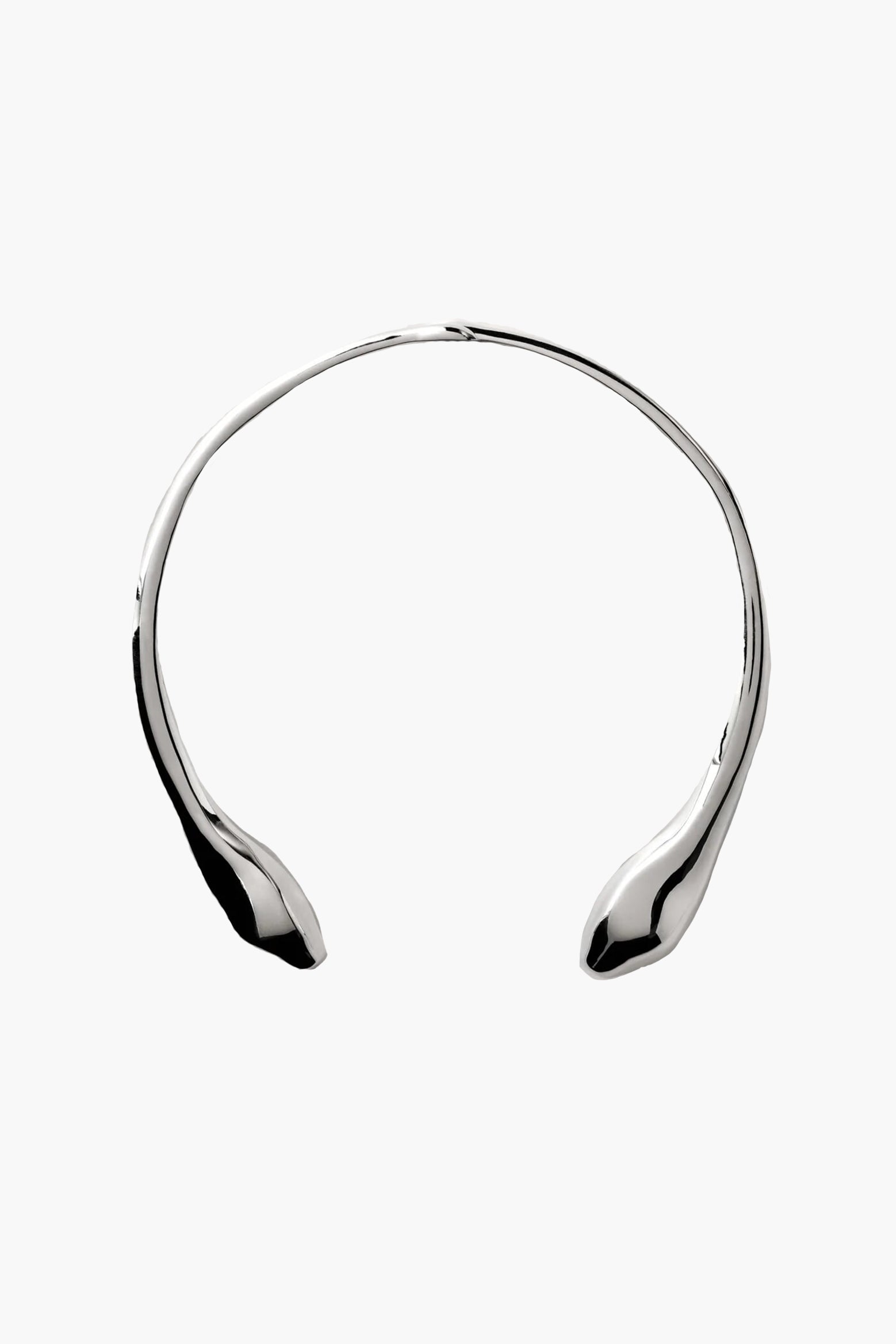 Annika Inez Serpent Collar Necklace in Silver available at The New Trend Australia.