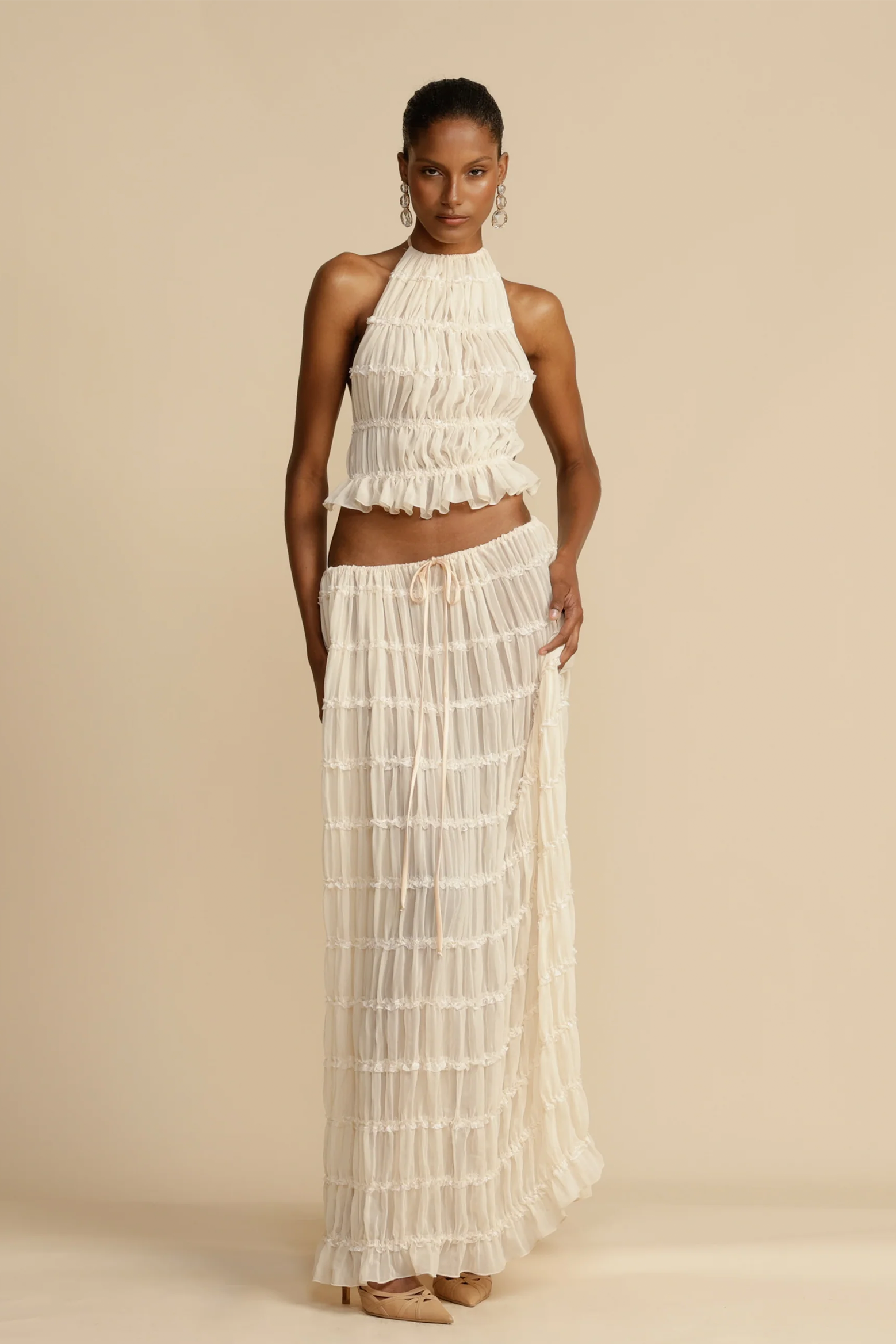 ARCINA ORI JULIETTE SKIRT CREAM | THE NEW TREND