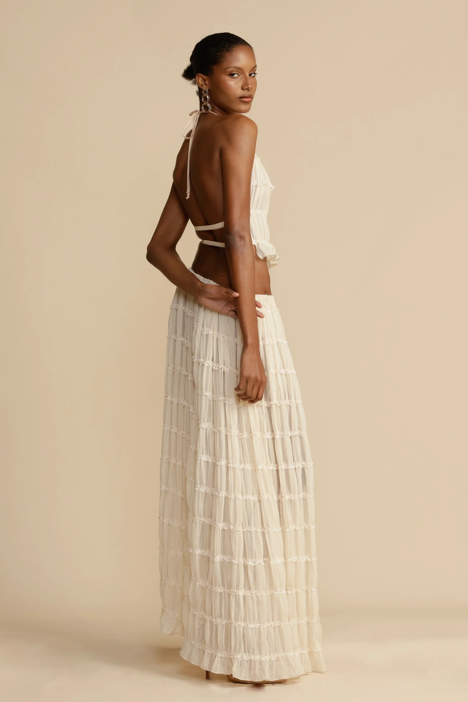 ARCINA ORI JULIETTE SKIRT CREAM | THE NEW TREND