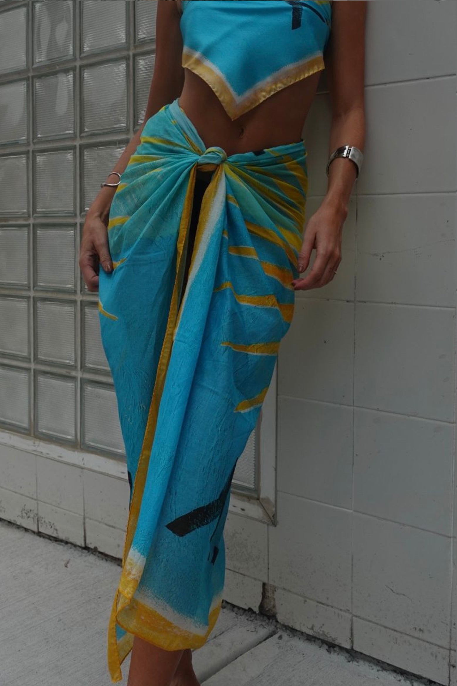 Atlas Travel Sarong in Sydney Sun available at The New Trend Australia.