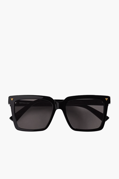サングラス Bottega Veneta recycled acetate sunglasses BOTTEGA VENETA EYEWEAR Square-Frame Recycled-Acetate