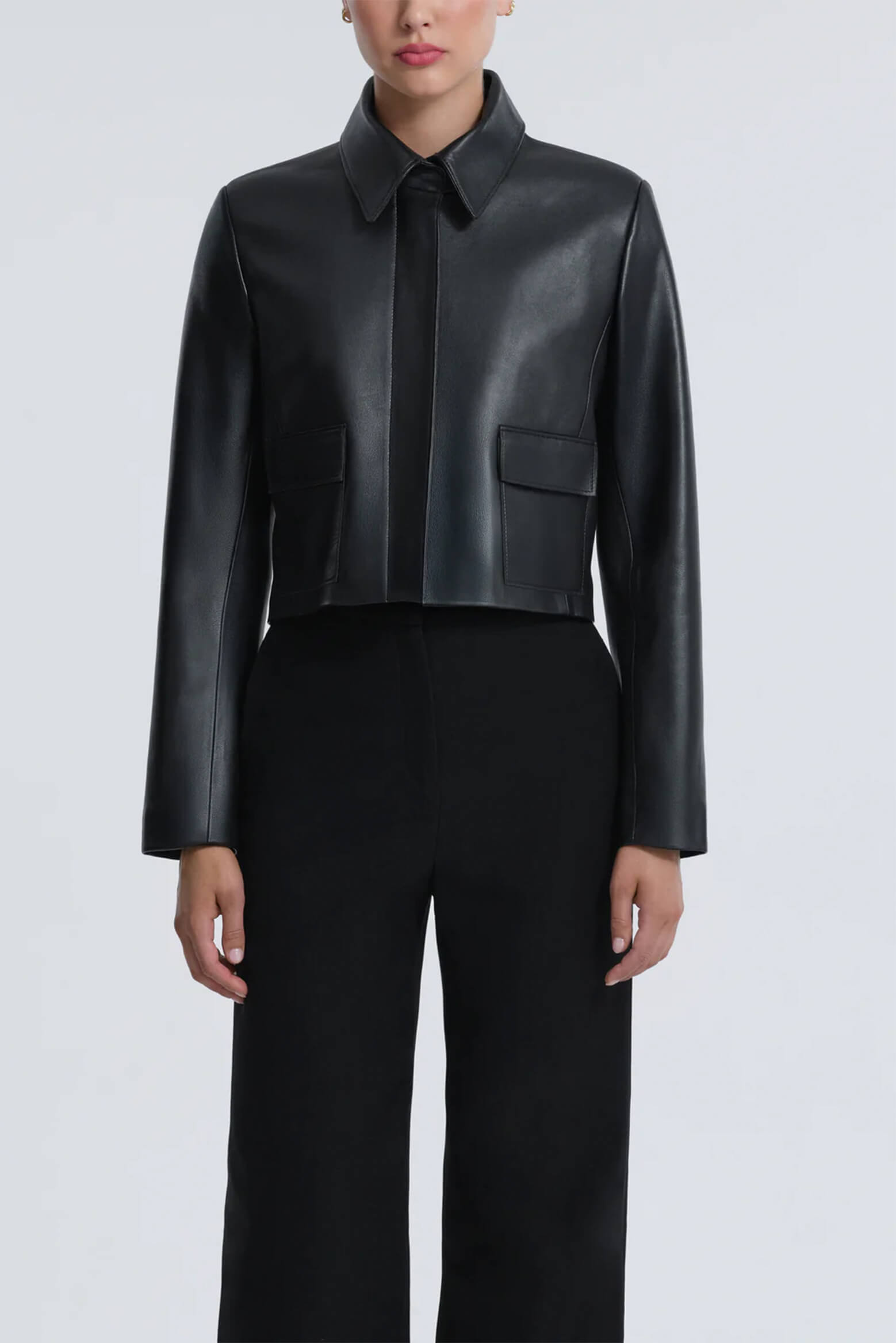 The Bleeker Jacket in Black by Nour Hammourr is availble at The New Trend