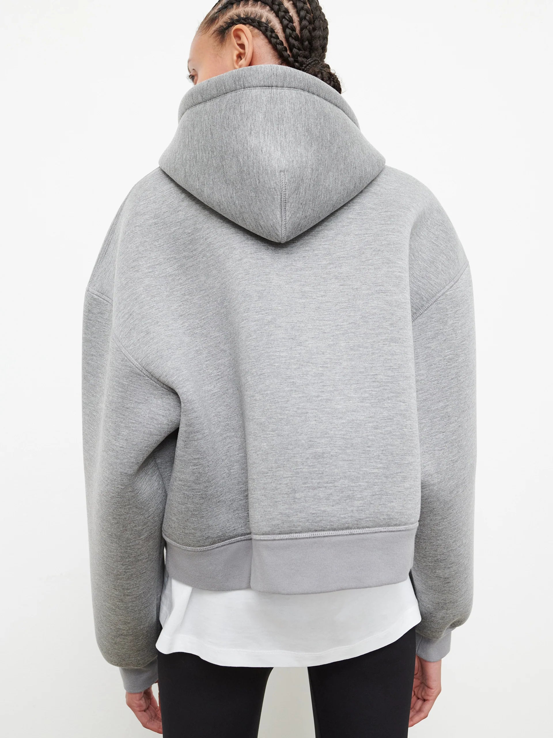 WARDROBE NYC BONDED ZIP HOODIE | THE NEW TREND