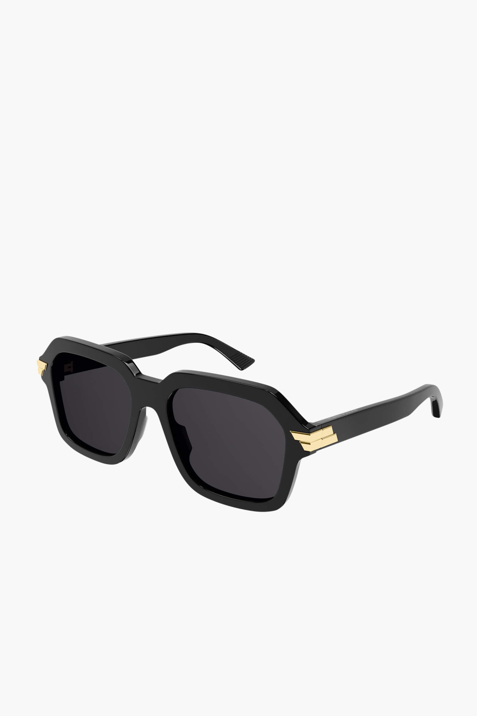 Bottega veneta best sale black square sunglasses