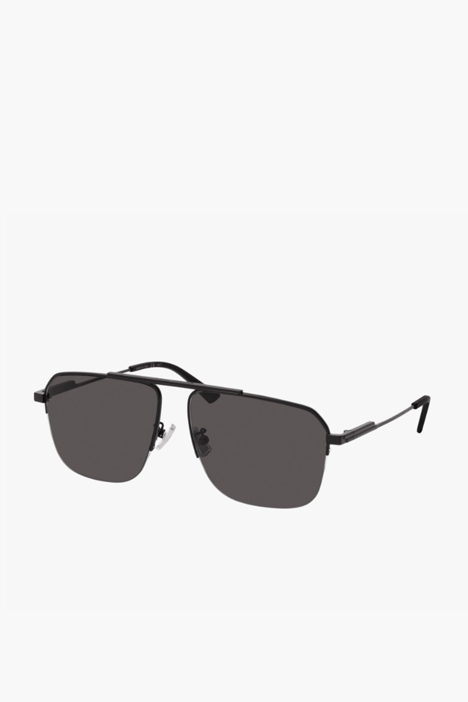 Bottega Veneta Metal Aviator Sunglasses in Black available at The New Trend Australia.
