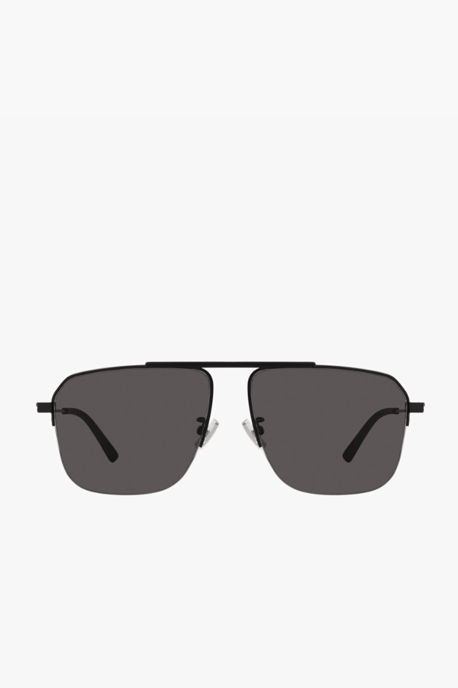 Bottega Veneta Metal Aviator Sunglasses in Black available at The New Trend Australia.