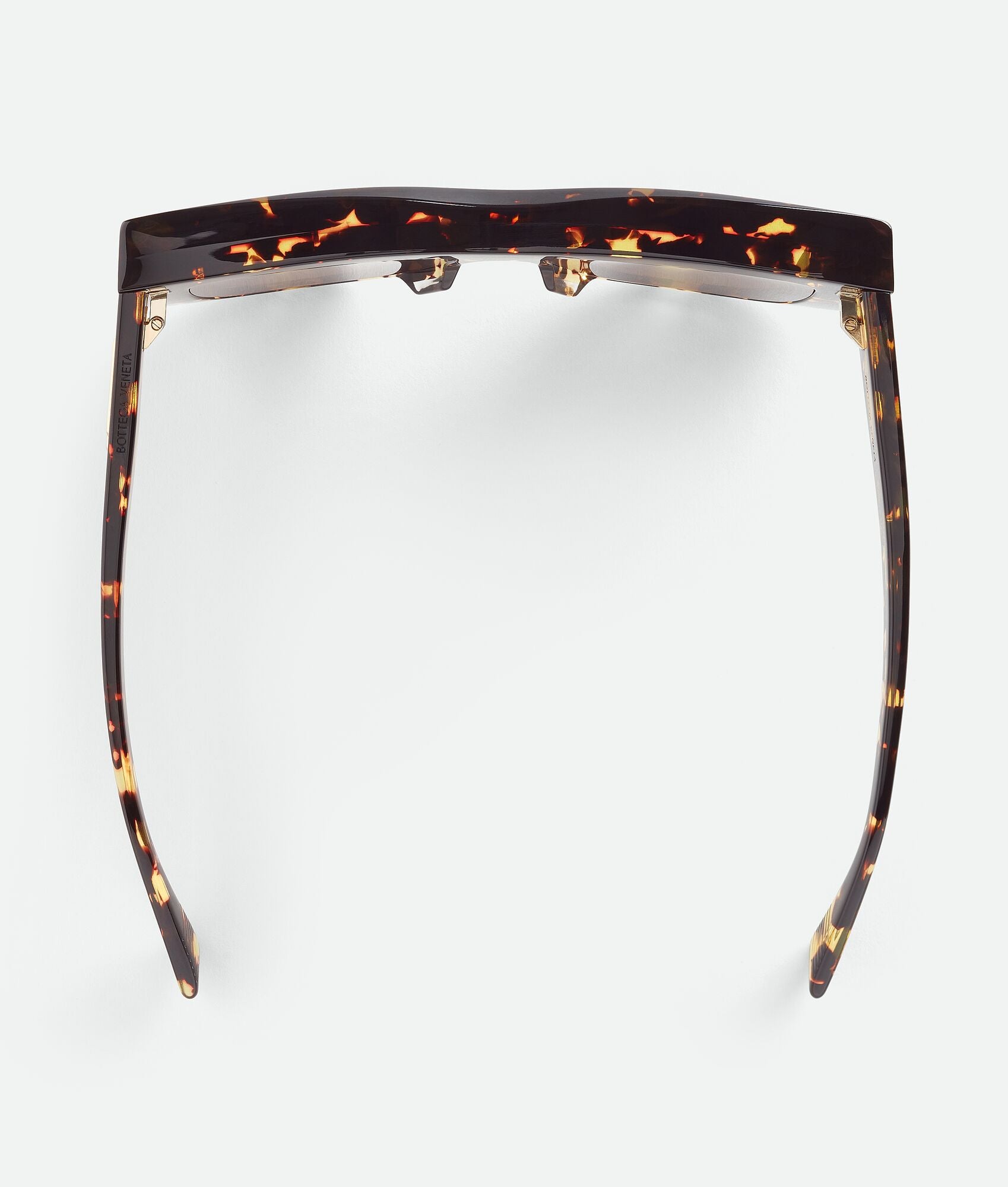 Bottega Veneta Visor Recycled Sunglasses in Havana available at The New Trend Australia.