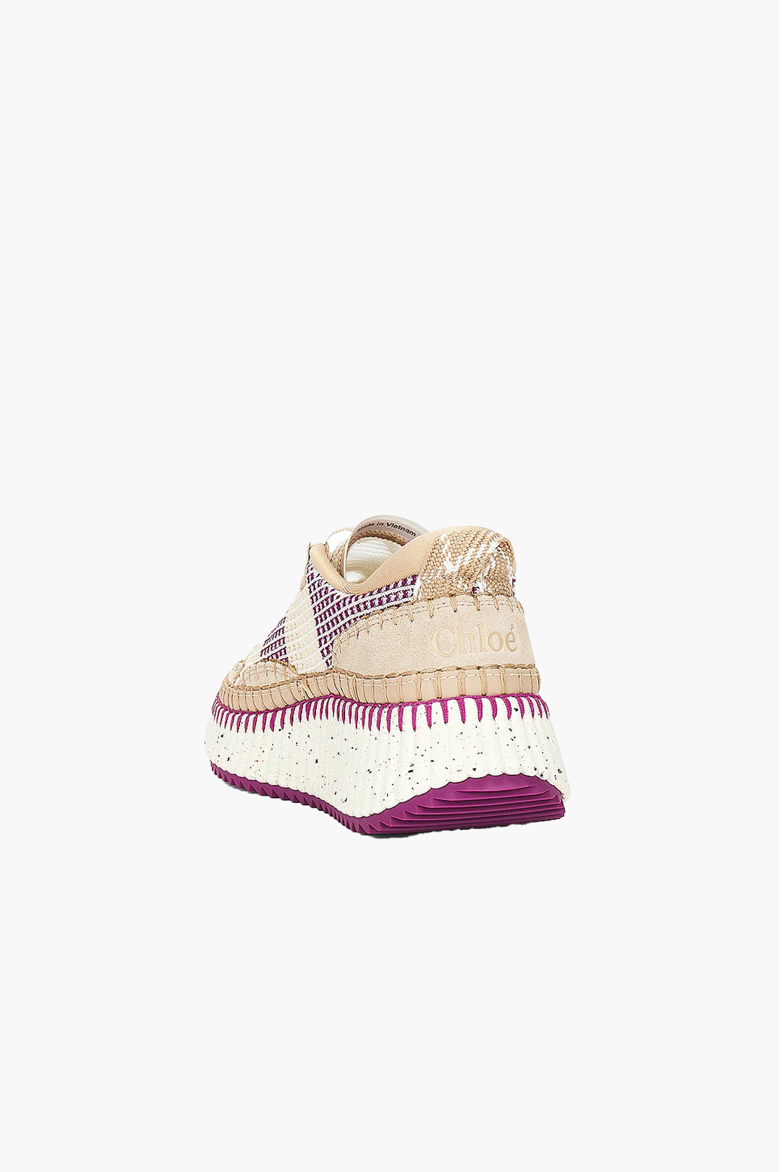 CHLOÉ Nama Sneaker in Wild Purple available at The New Trend Australia