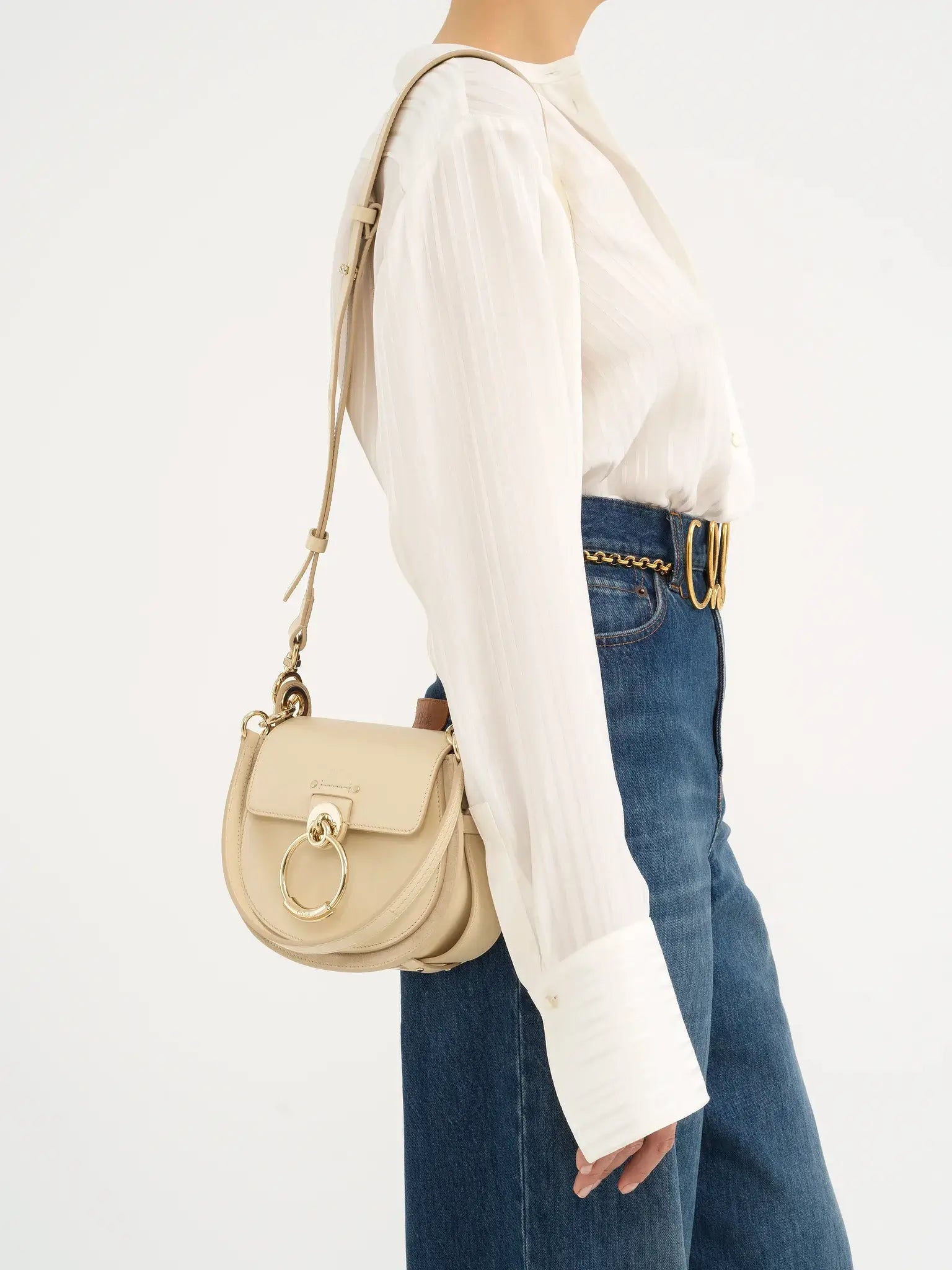 Chloe tess bag white shop