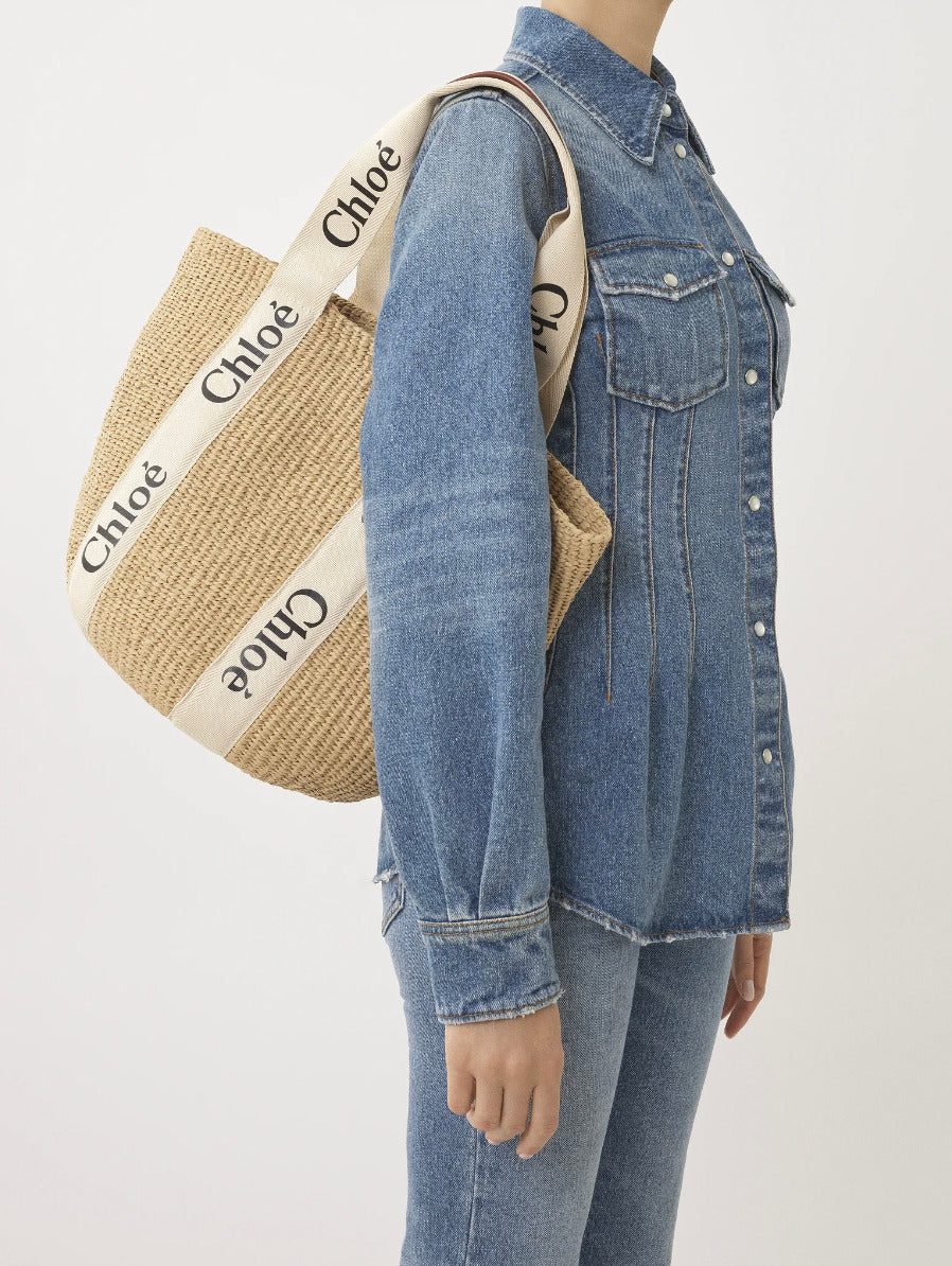 CHLOÉ Woody Large Basket Bag | The New Trend