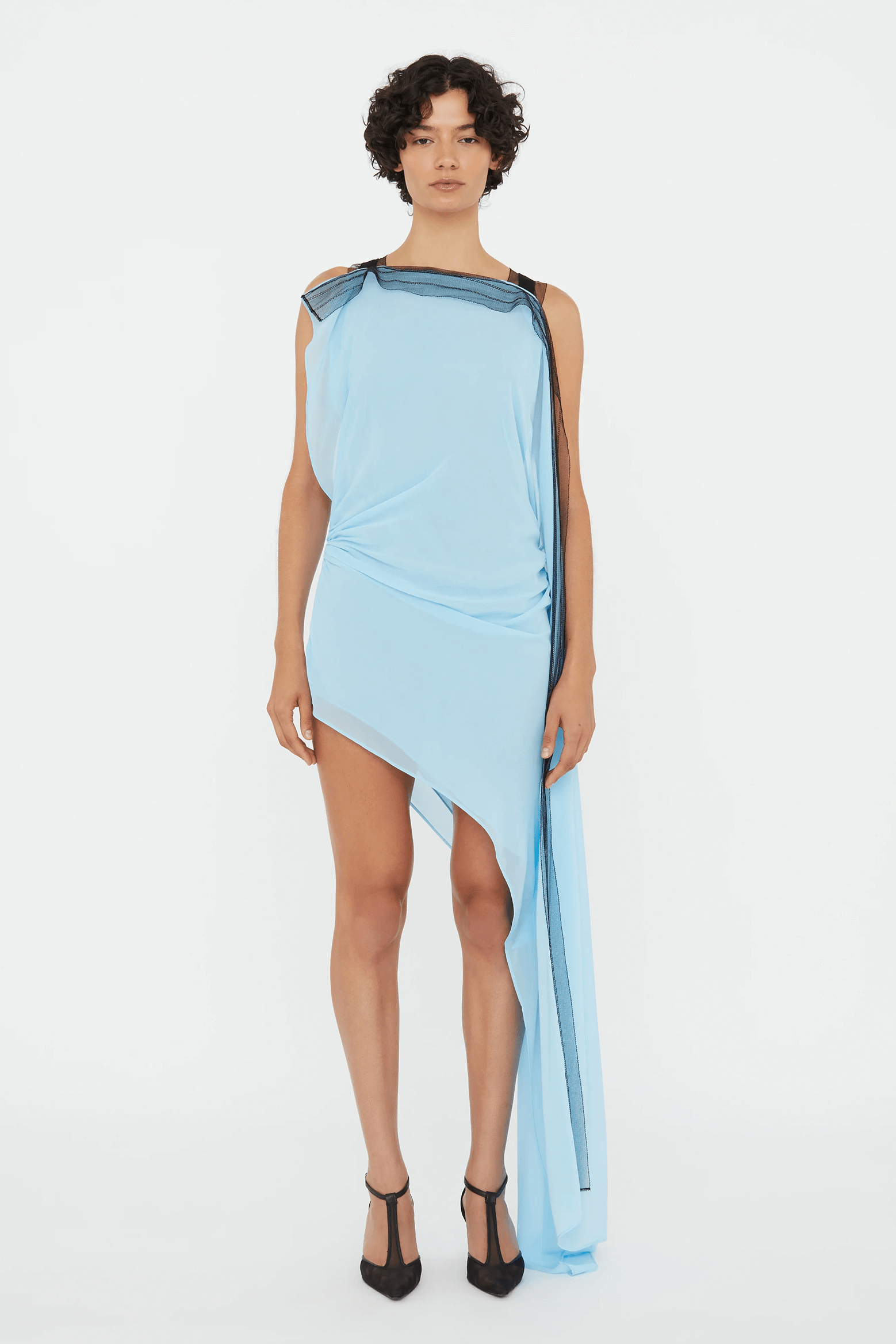 CHRISTOPHER ESBER FRAMED FLOATING SILK DRESS | THE NEW TREND