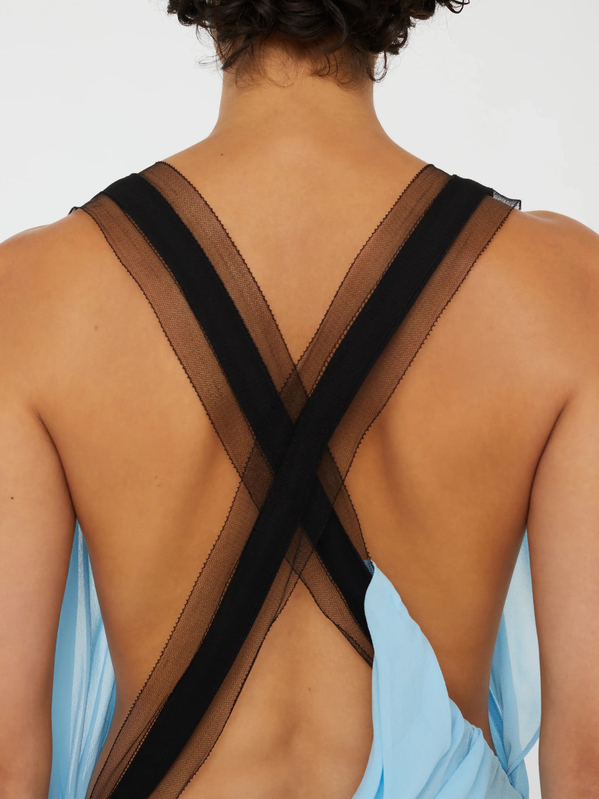 CHRISTOPHER ESBER FRAMED FLOATING SILK DRESS | THE NEW TREND