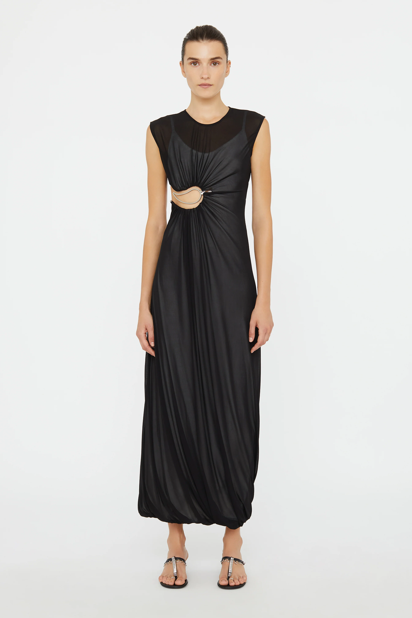 CHRISTOPHER ESBER PAISLEY OVERLAY ENCASED TANK DRESS | THE NEW TREND