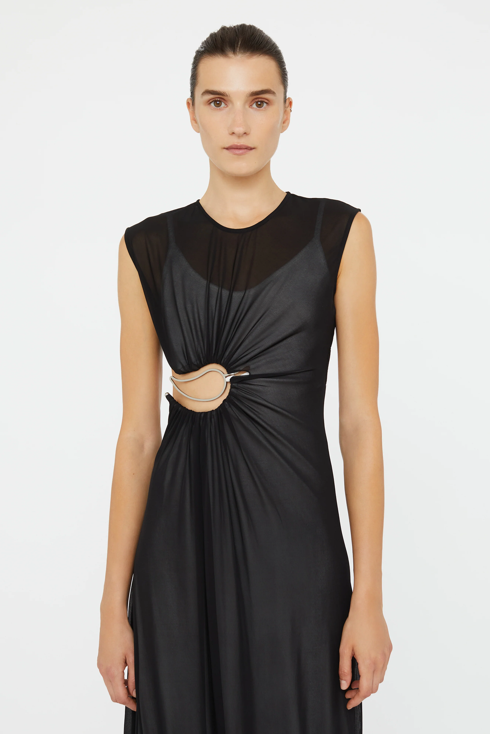 CHRISTOPHER ESBER PAISLEY OVERLAY ENCASED TANK DRESS | THE NEW TREND