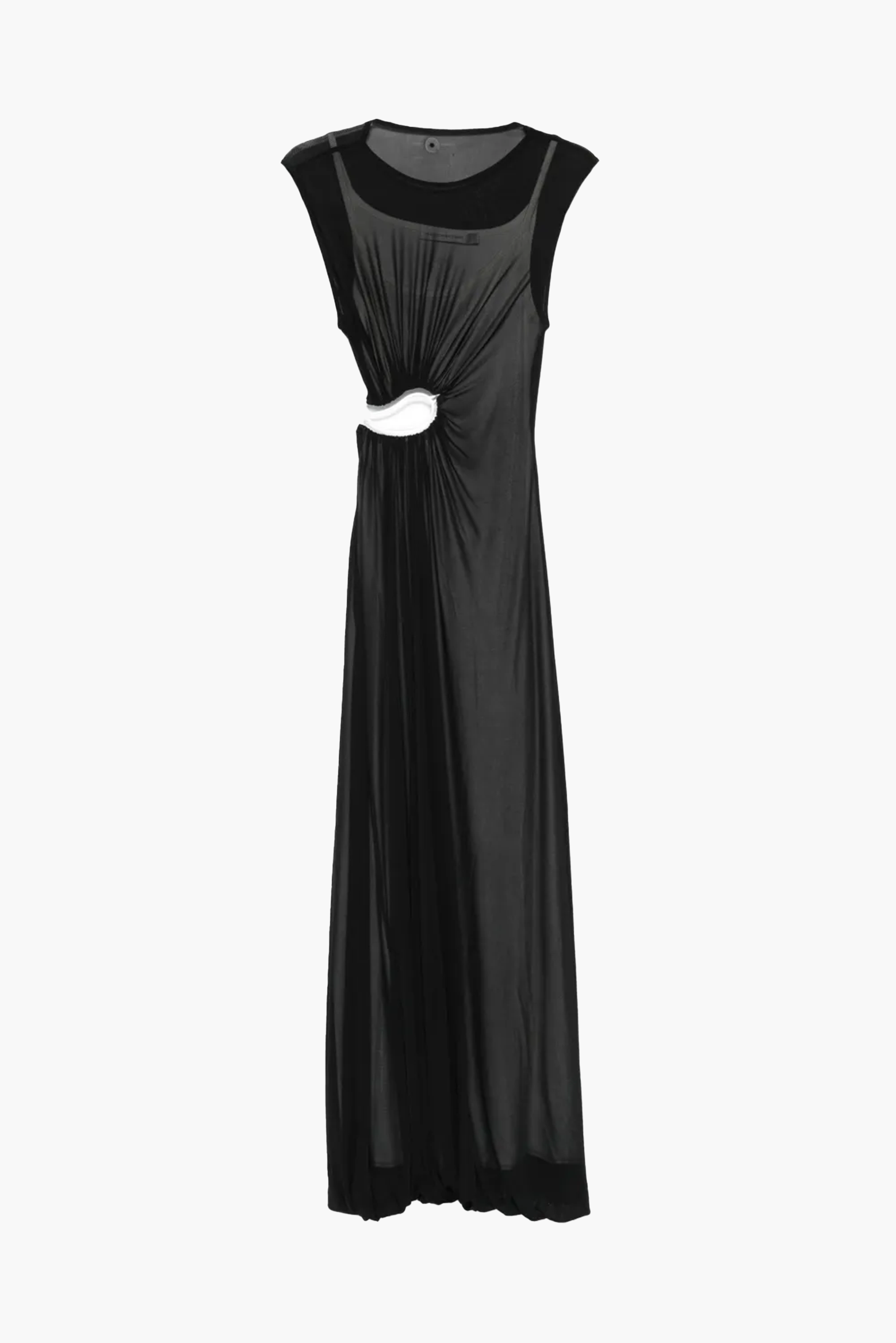 PAISLEY OVERLAY ENCASED TANK DRESS