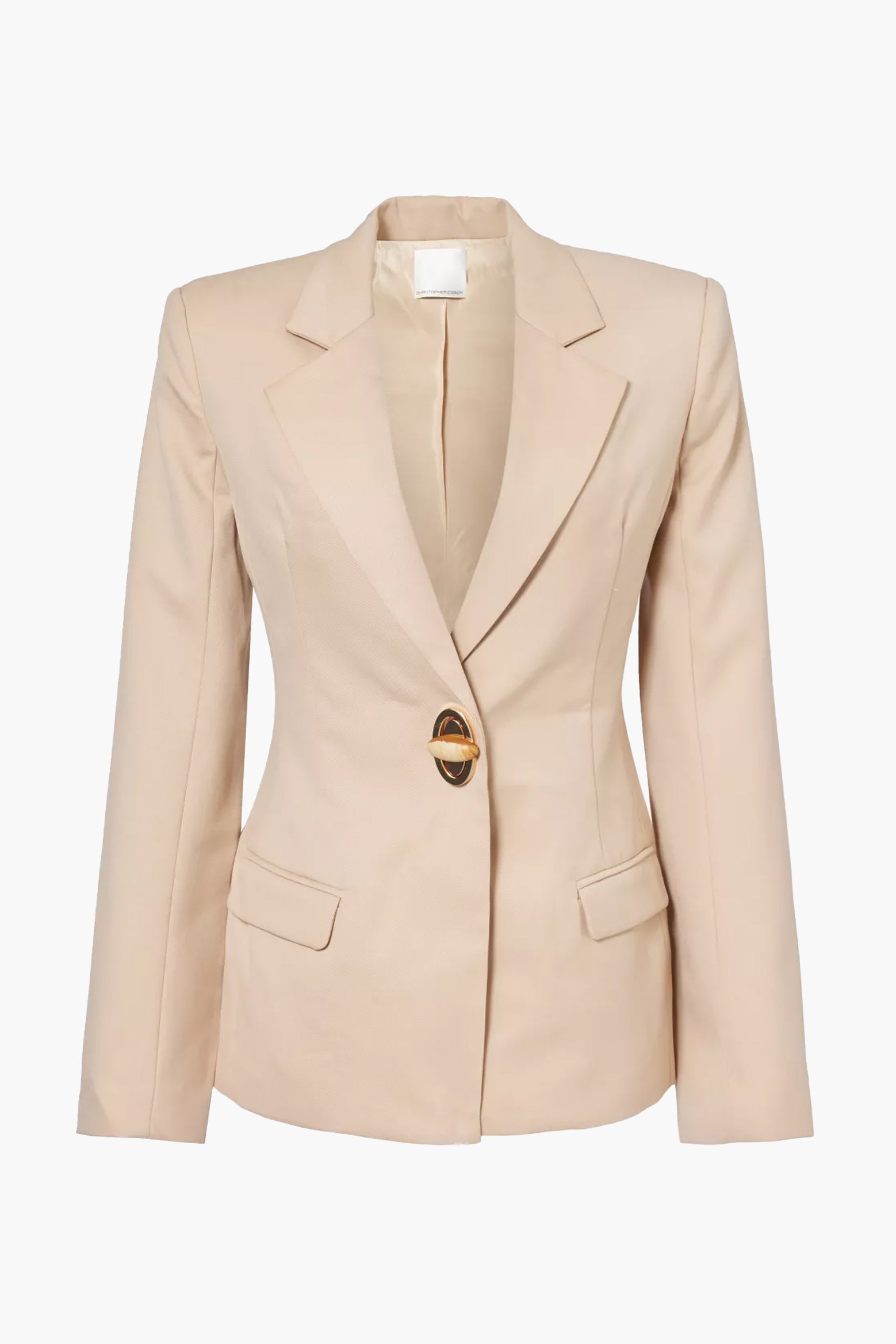 Christopher Esber Apex Racquet Blazer in Sand available at The New Trend Australia.