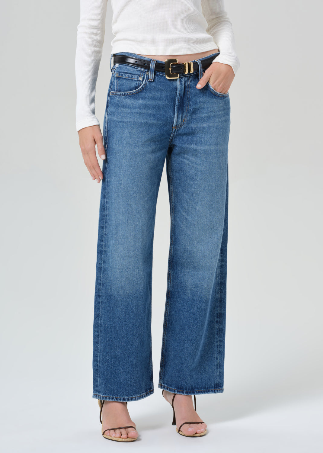 CITIZENS OF HUMANITY LINDZ LOW RISE EASY STRAIGHT JEAN | THE NEW TREND