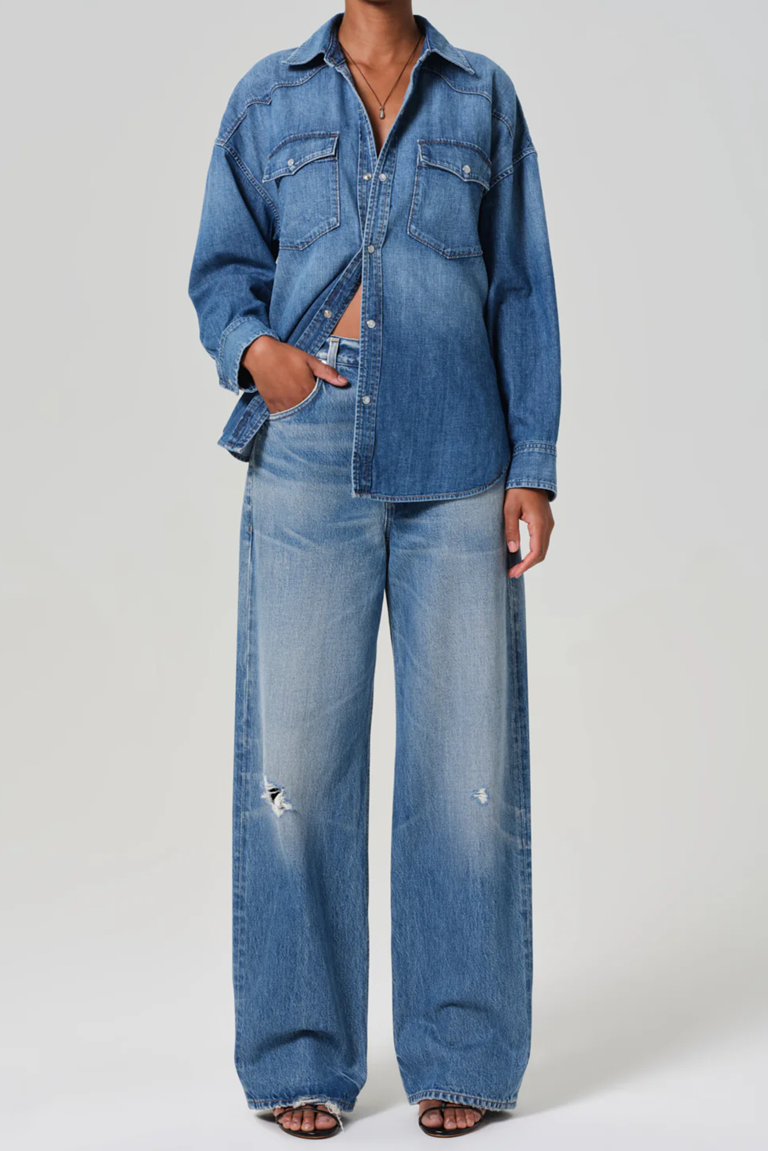 CITIZENS OF HUMANITY AYLA BAGGY JEAN IN SOLANO | THE NEW TREND