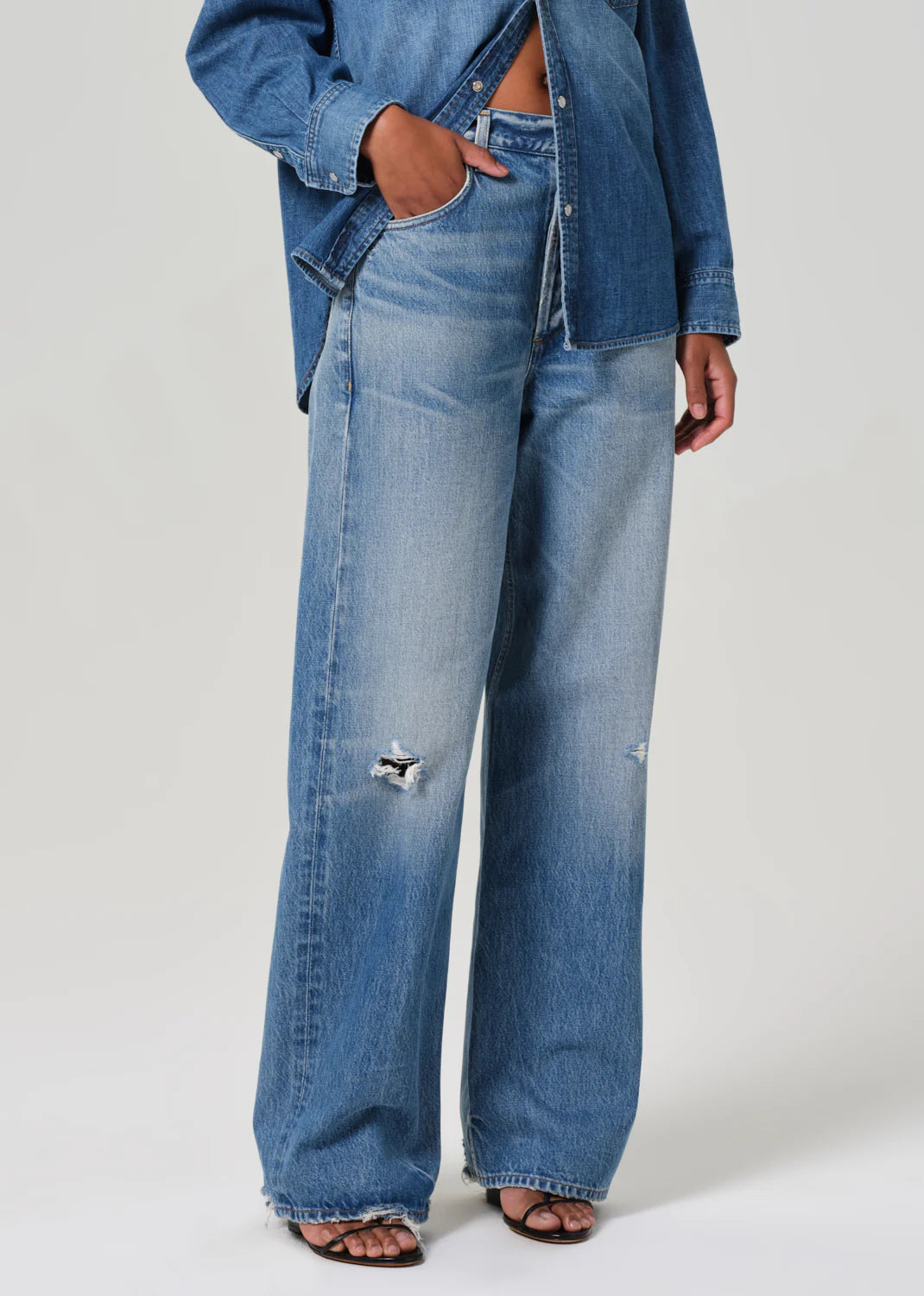 CITIZENS OF HUMANITY AYLA BAGGY JEAN IN SOLANO | THE NEW TREND