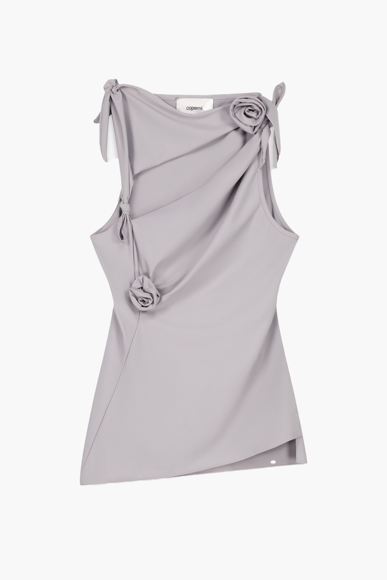 COPERNI FLOWER TOP IN GREY | THE NEW TREND