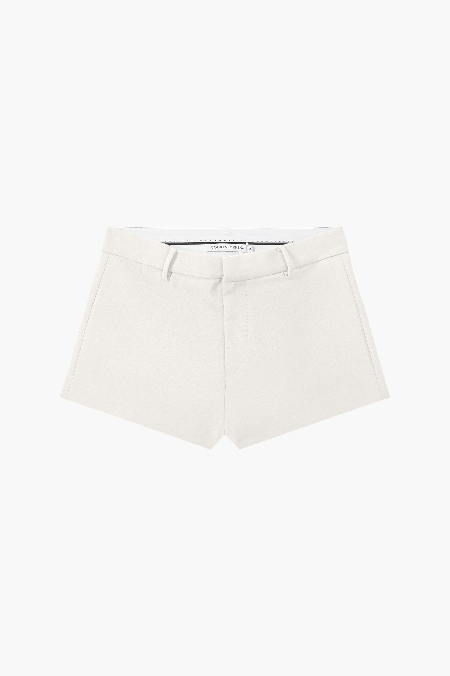 COURTNEY ZHENG BELTED SCUBA SHORT | THE NEW TREND

