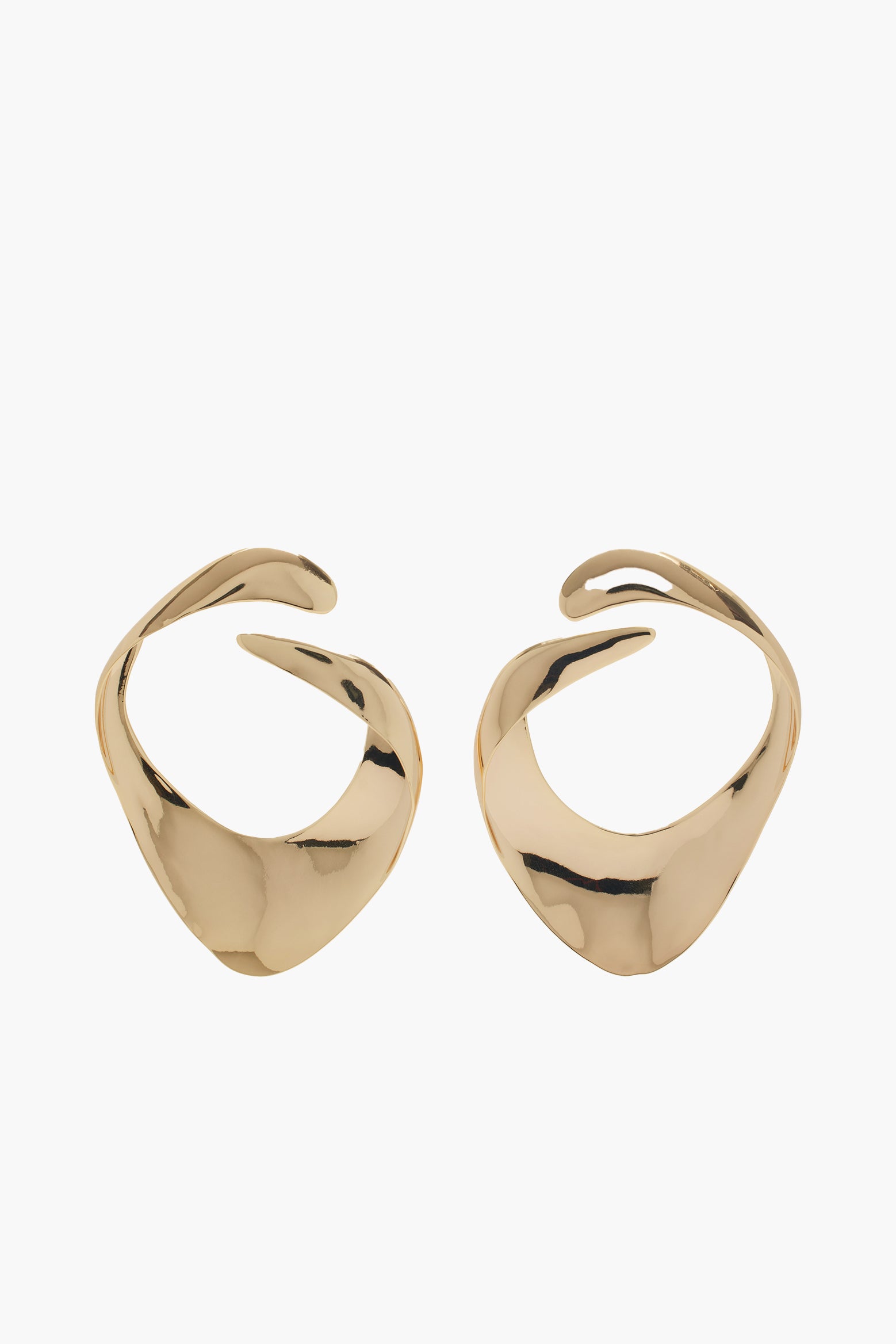 CULT GAIA Lola Earring in Shiny Brass | The New Trend