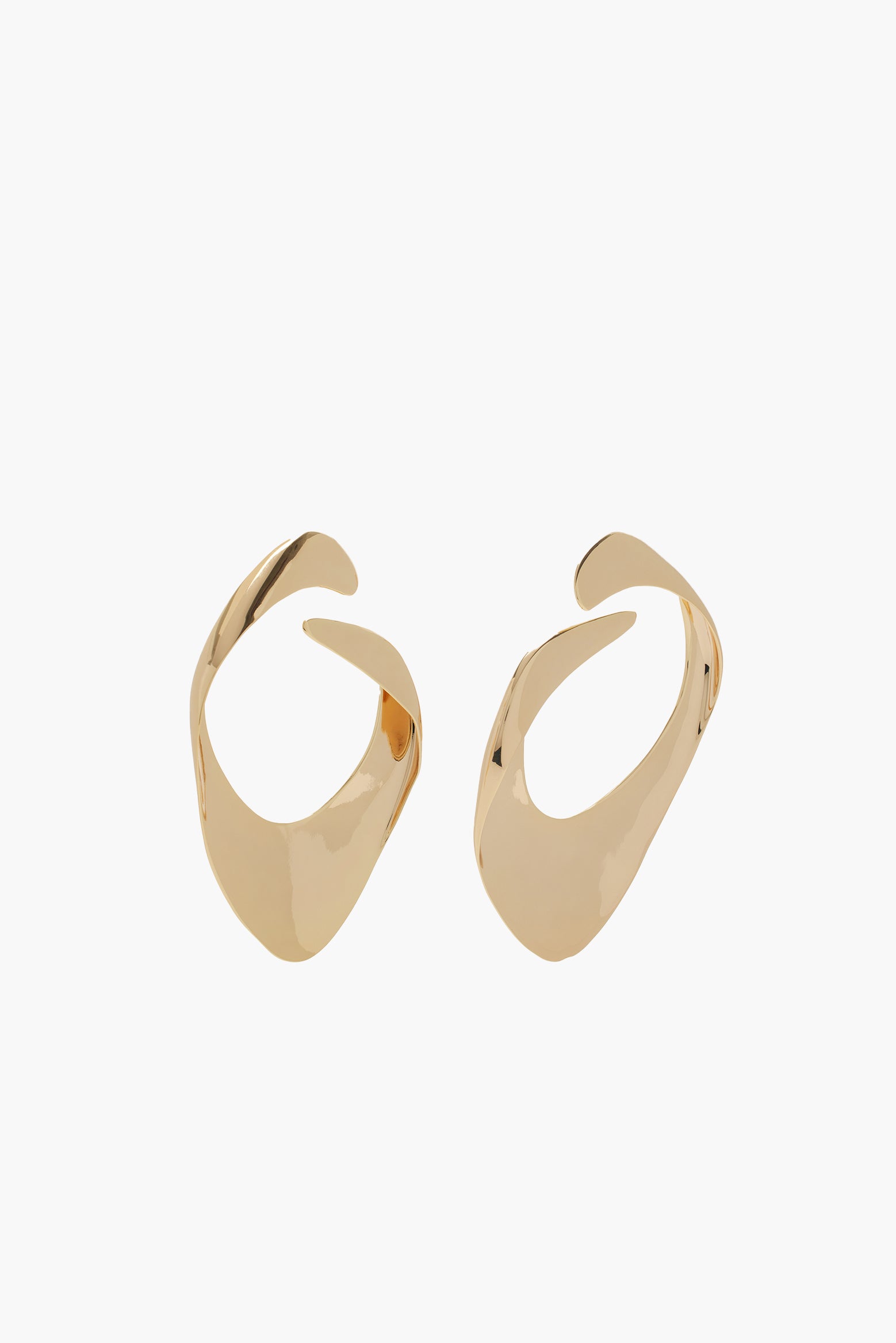 CULT GAIA Lola Earring in Shiny Brass | The New Trend