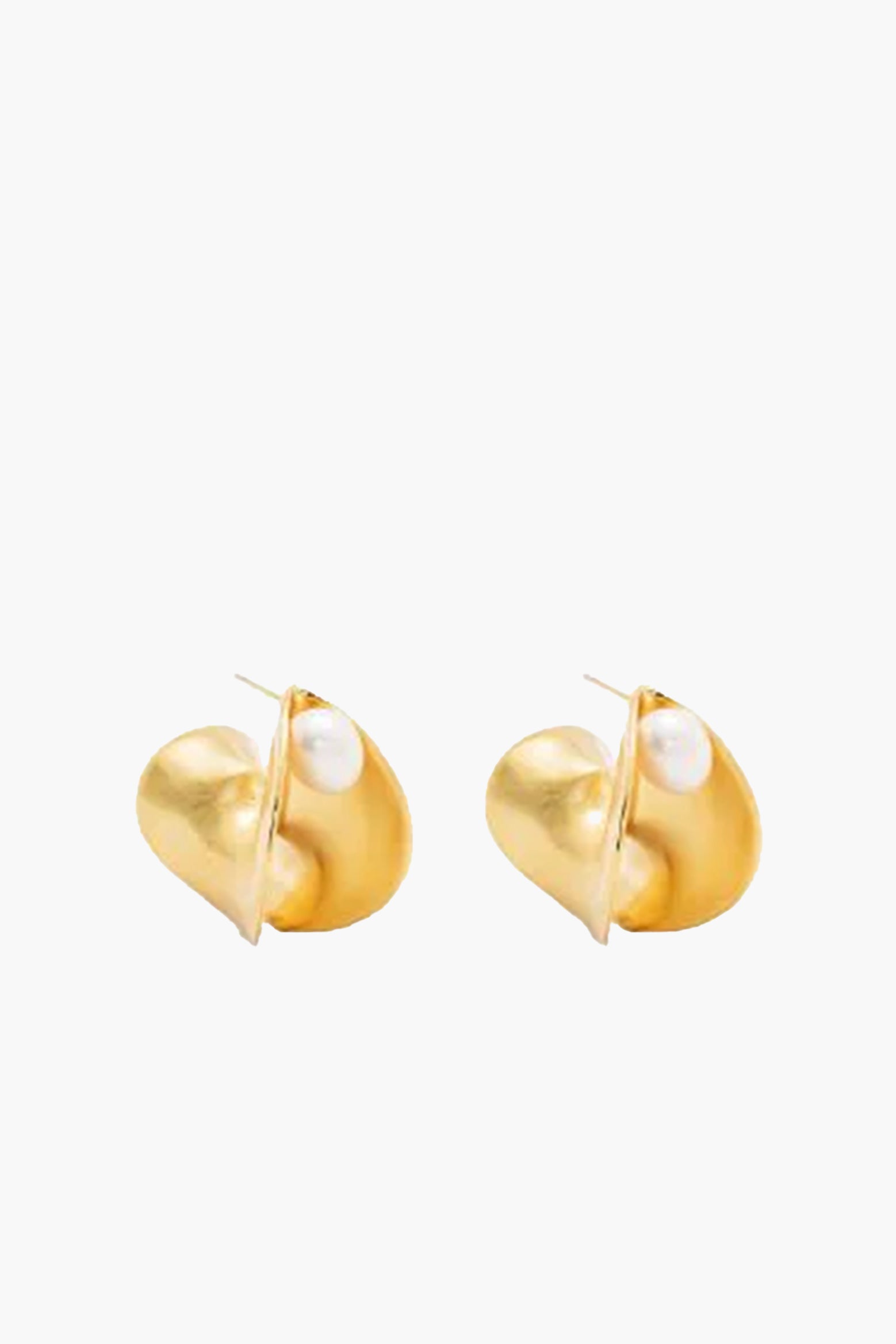 CULT GAIA Shira Earring in Shiny Brass | The New Trend