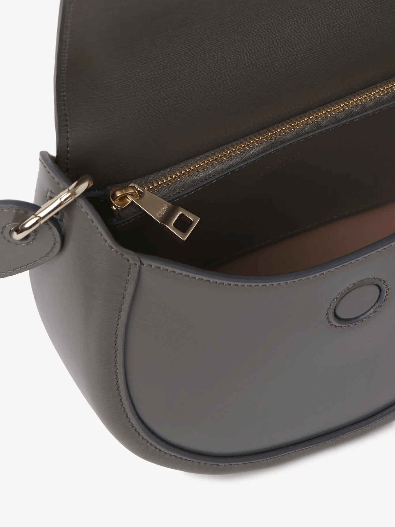 Chloè Arlene Small Crossbody Bag in Elephant Grey available at The New Trend Australia.