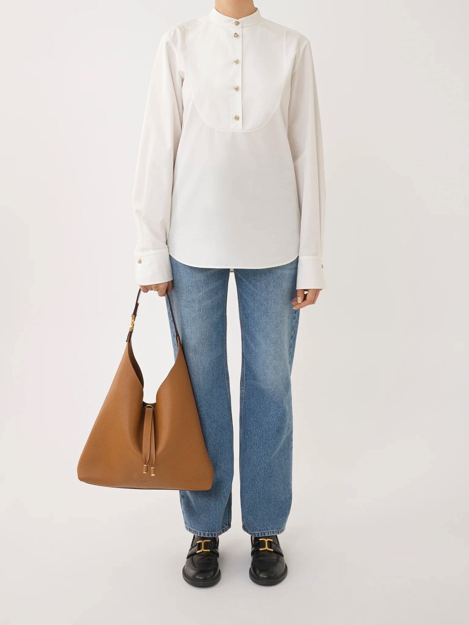The Chloe Marcie Hobo Bag in Pottery Brown available at The New Trend Australia