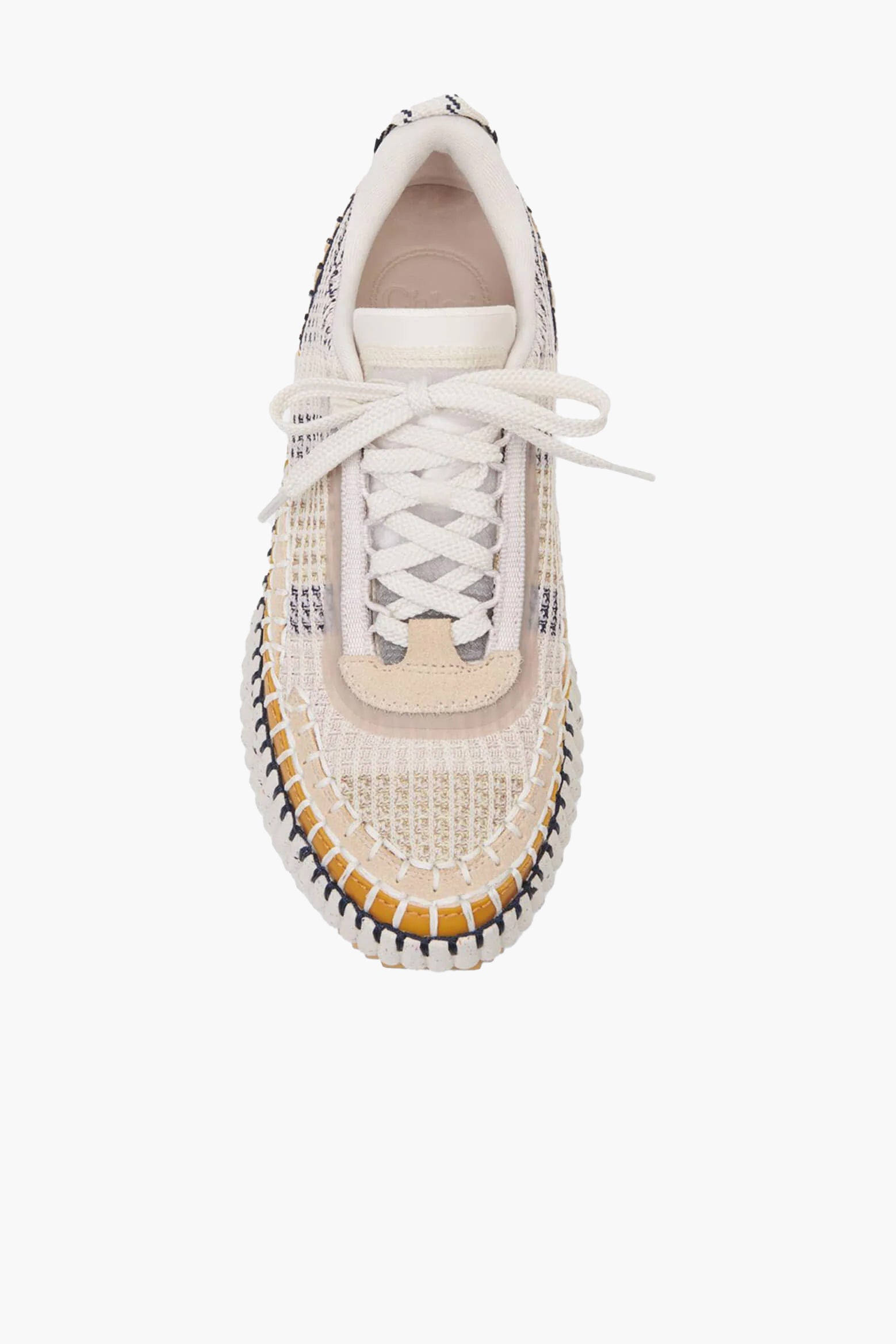 Chloe Nama Sneakers in Biscotti Beige from The New Trend