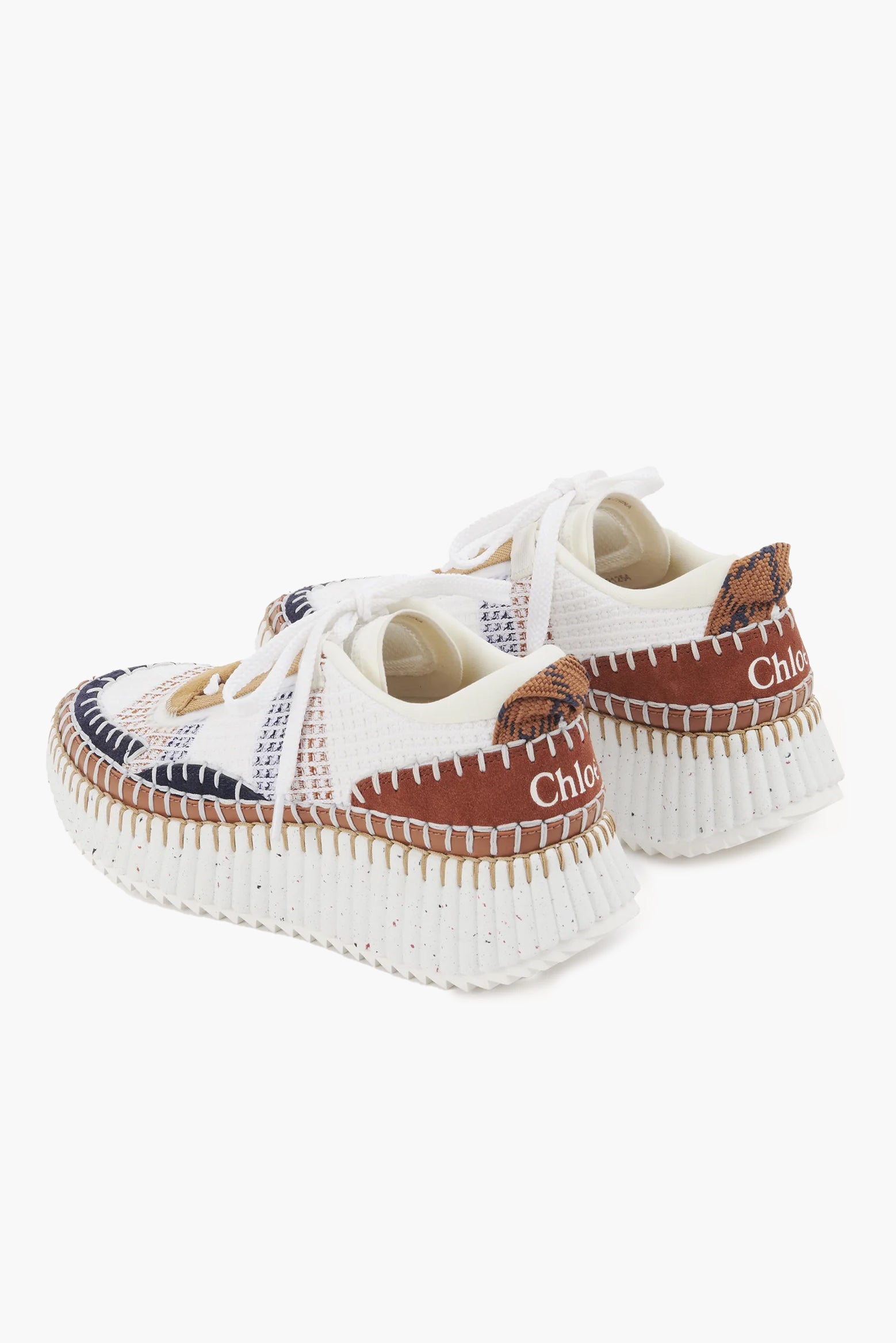Chloé Nama Sneaker in Ginger Red available at The New Trend Australia.