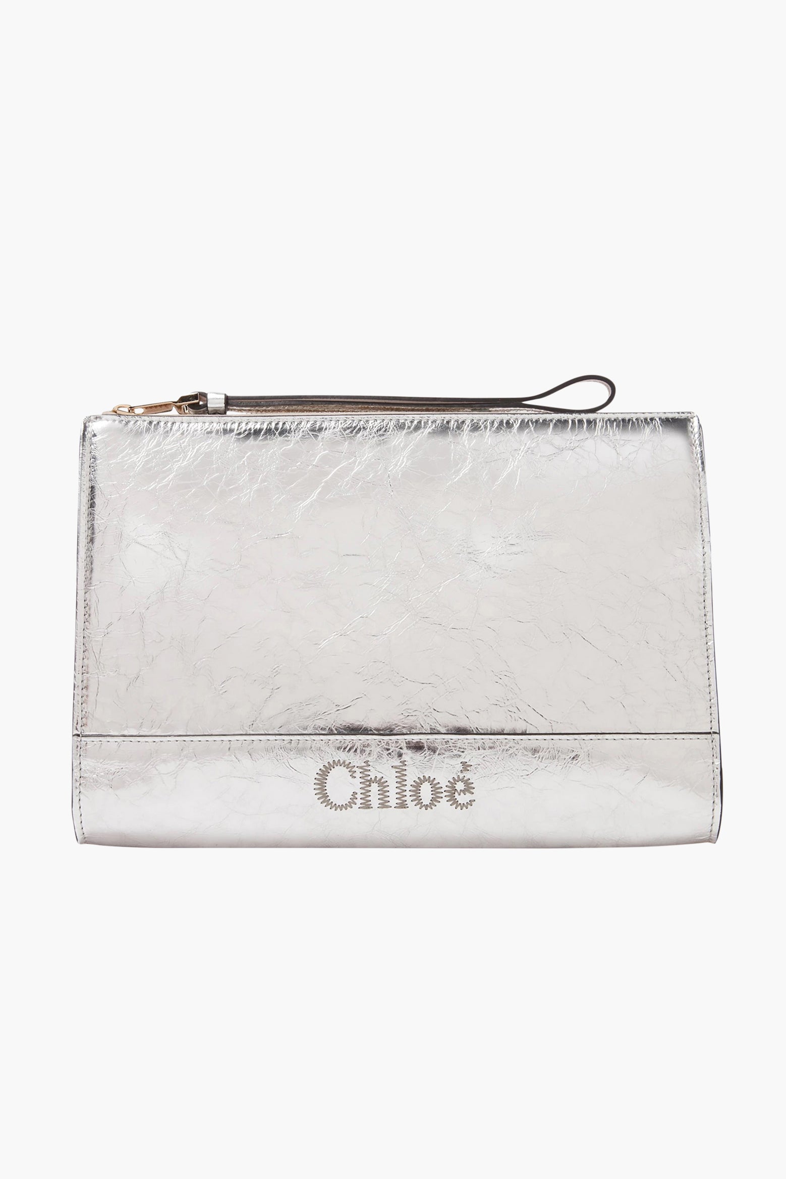 Chloe Sense Clutch in Silver available at TNT The New Trend Australia.