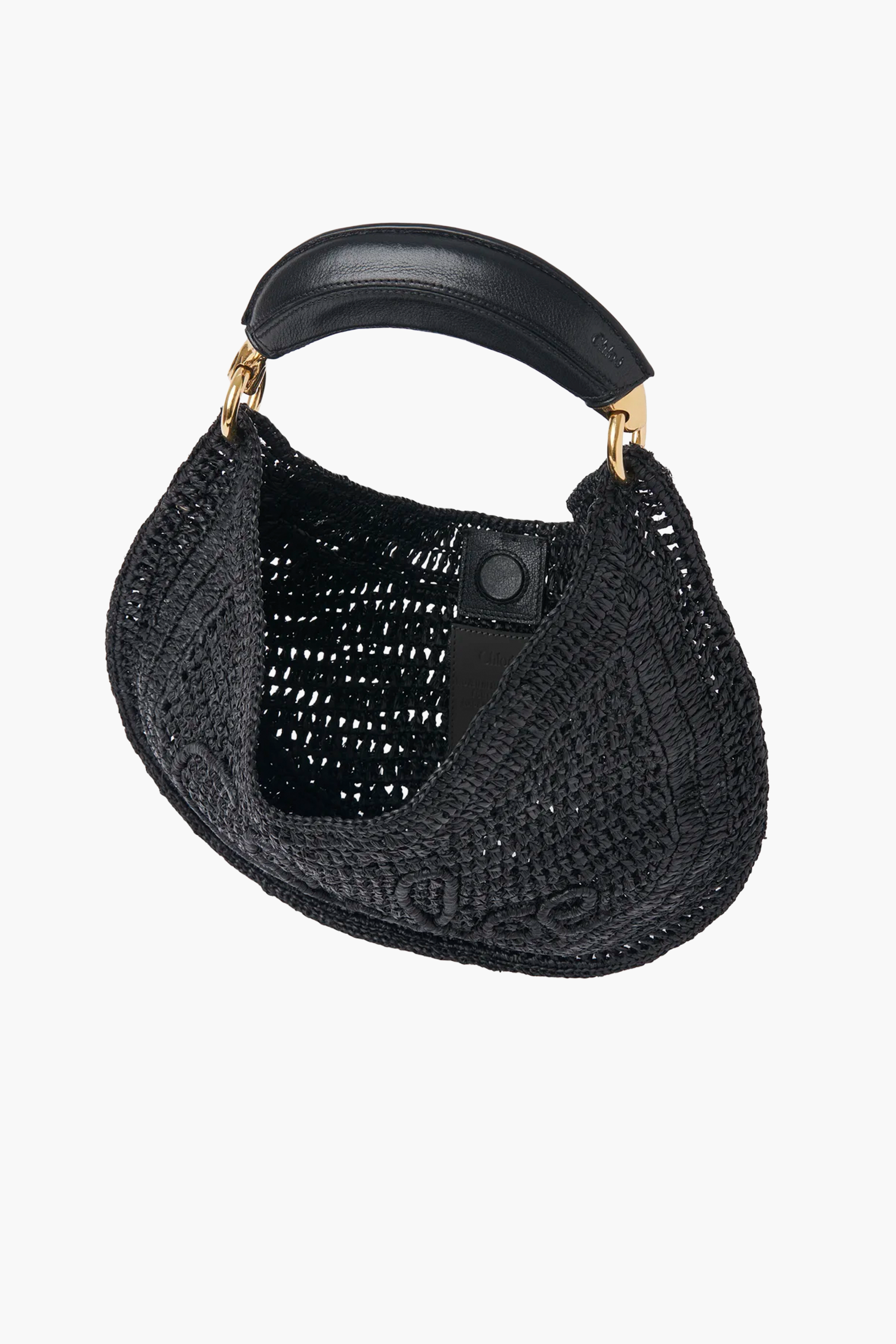 CHLOÉ SUMMER BANANA SHOULDER BAG IN BLACK | THE NEW TREND