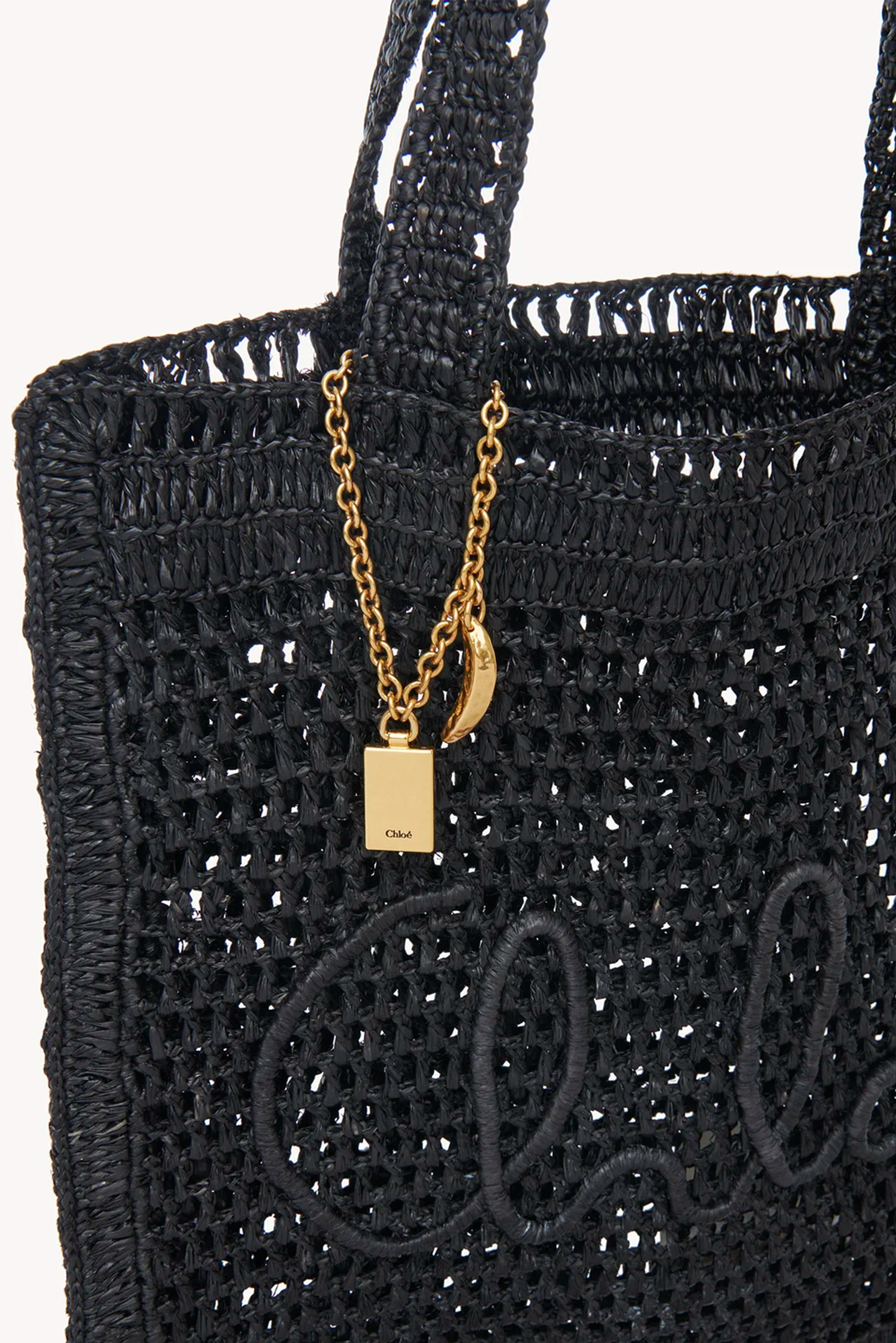 CHLOÉ SUMMER BANANA TOTE IN BLACK | THE NEW TREND