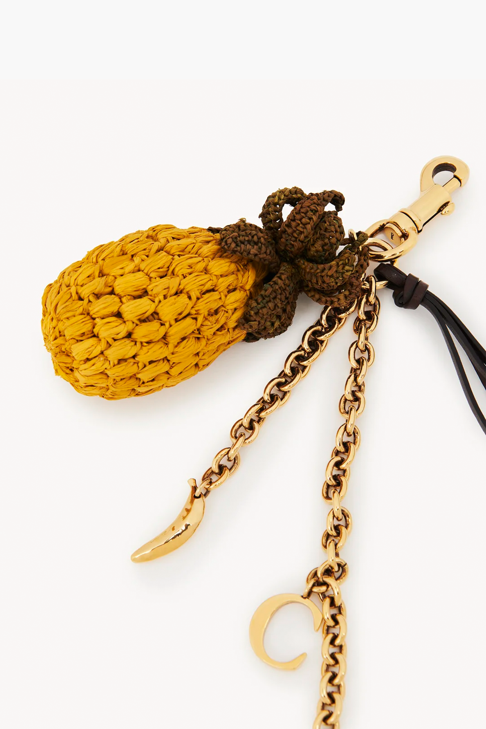 CHLOÉ SYMBOLS BAG CHARM IN SUNSET YELLOW | THE NEW TREND