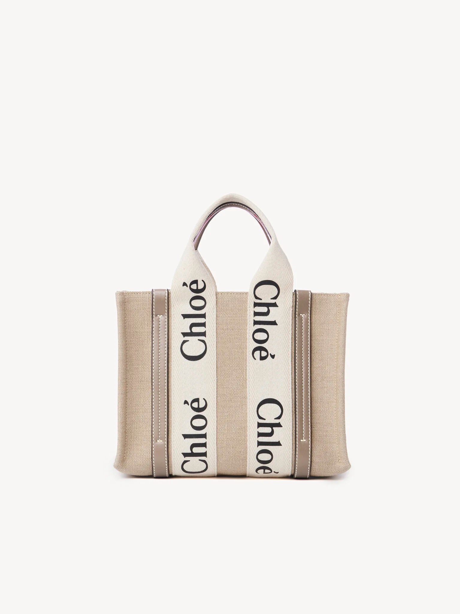 The Chloe Woody Small Tote With Strap in Musk Grey available at The New Trend Australia