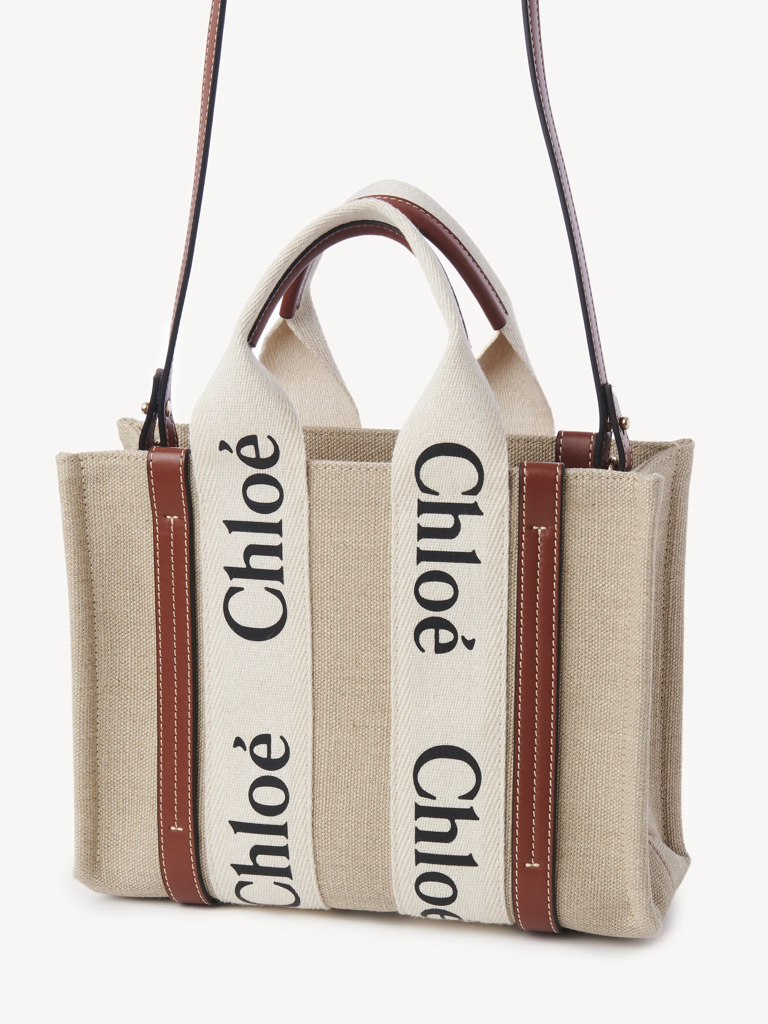 Chloe-Woody-Small-Tote-With-Strap-White-Brown-The-New-Trend-Default