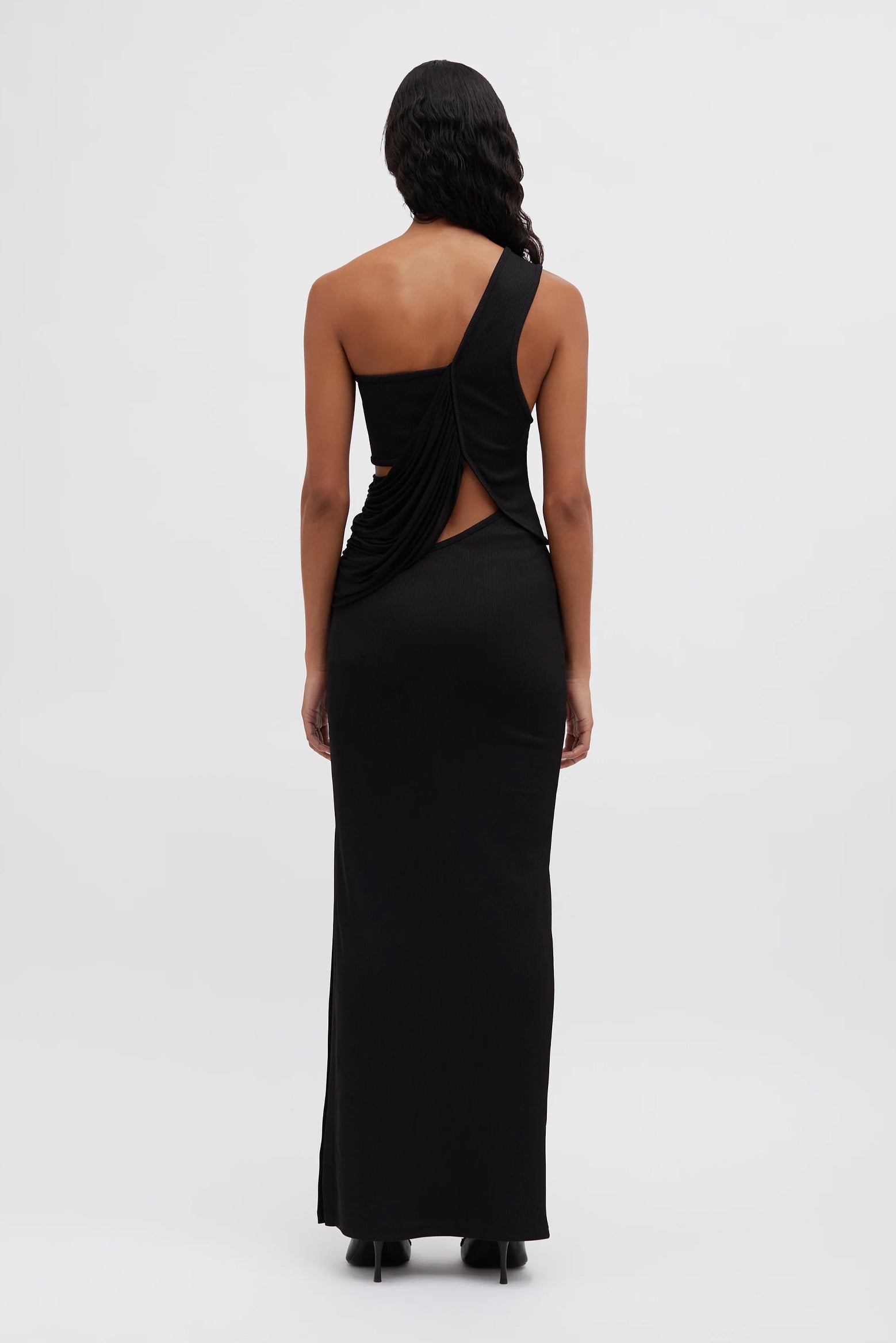 Christopher Esber Seneca Swirl Gown in Black available at The New Trend Australia. 