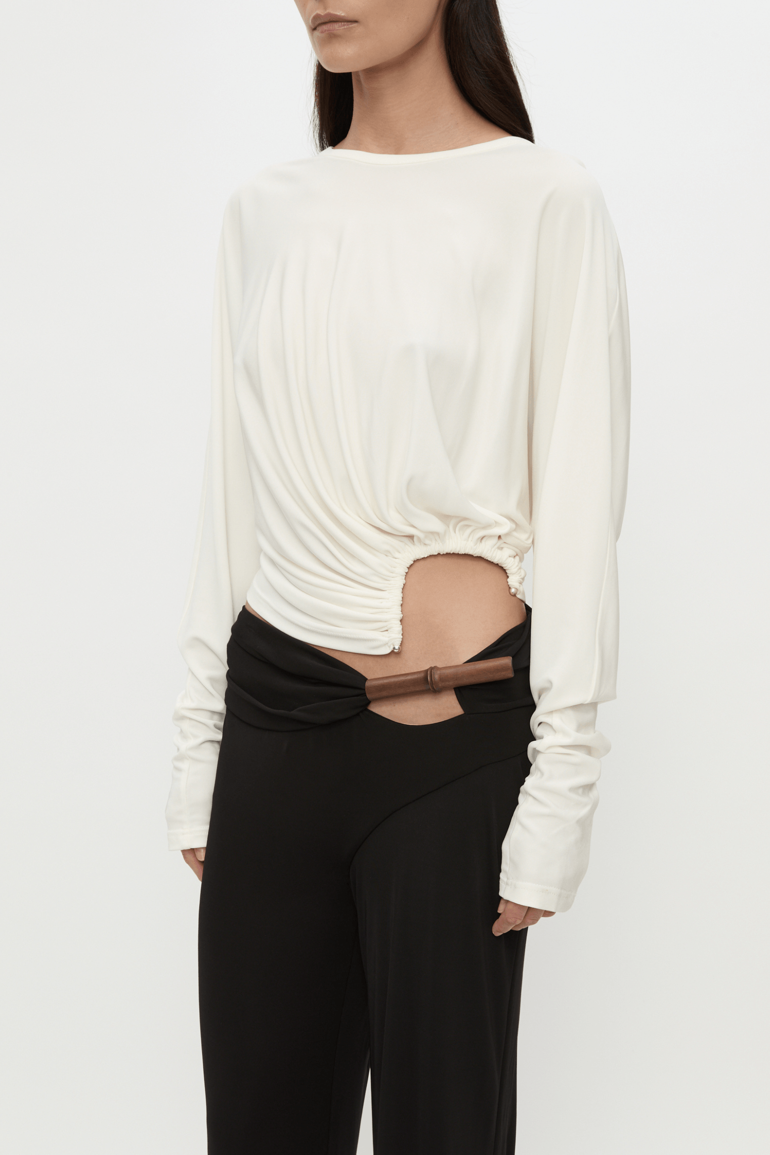 CHRISTOPHER ESBER MANTO L/S JERSEY TOP | THE NEW TREND