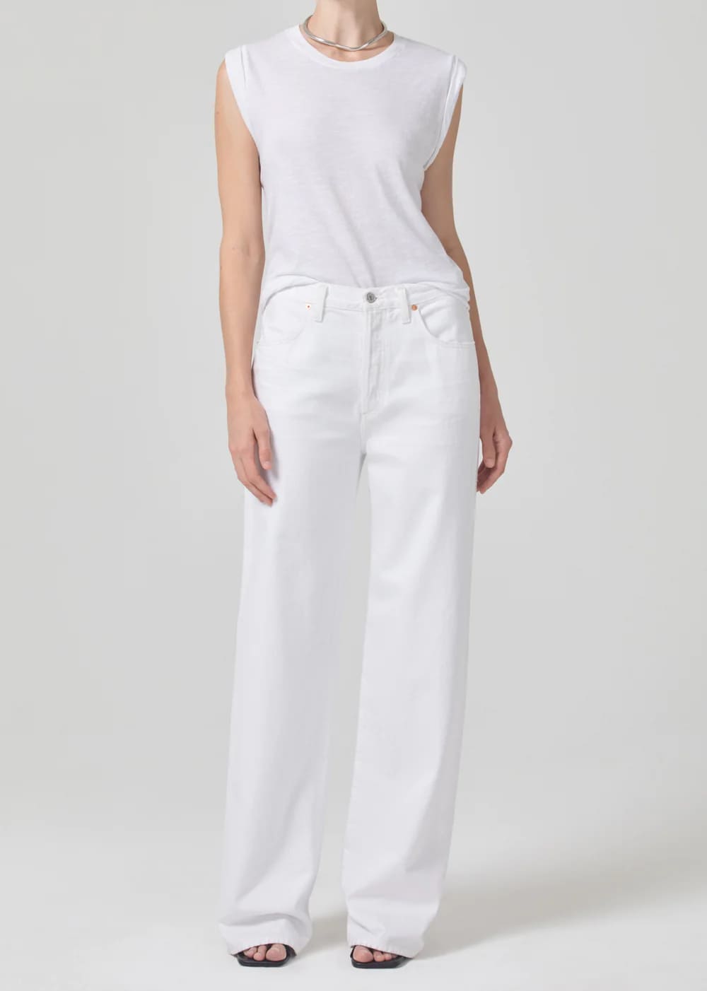 Citizens Of Humanity Annina Trouser Jean in Seashell available at The New Trend Australia.