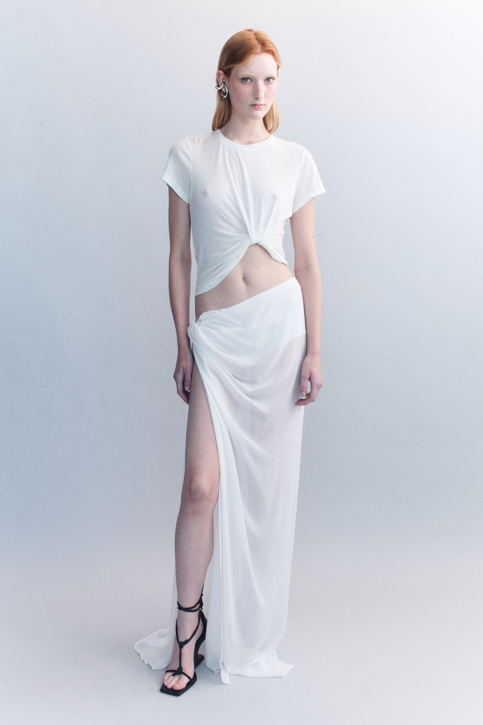 SUPIMA COTTON TUCK TEE | THE NEW TREND