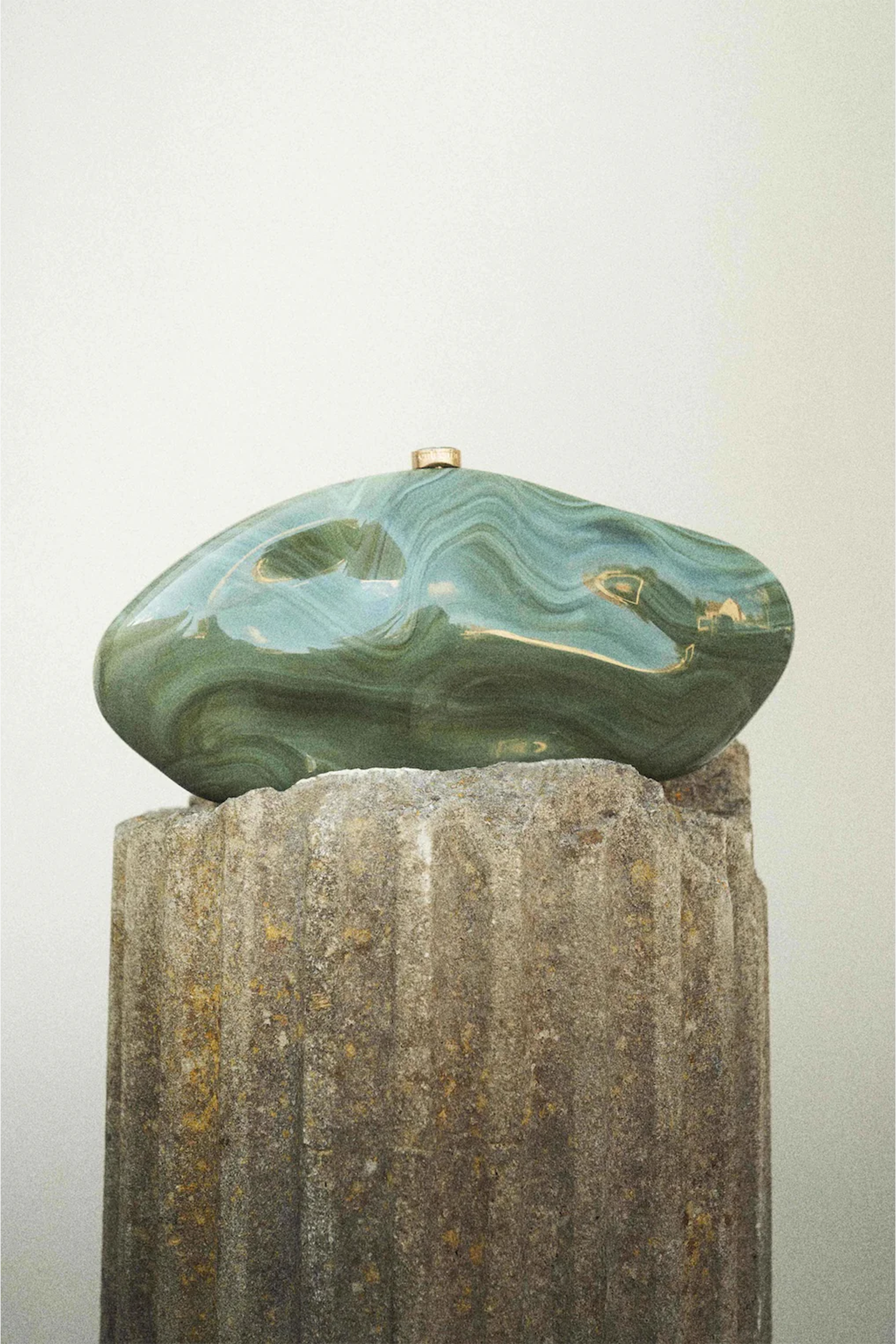 CULT GAIA THE CALDERA CLUTCH IN ROSEMARY MULTI | THE NEW TREND